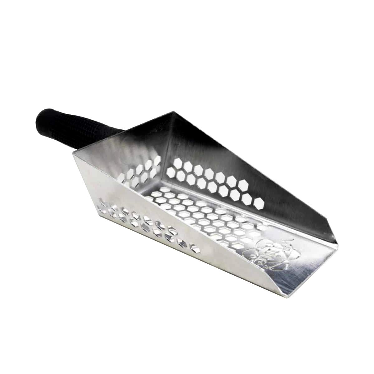 HexScoop Premium Metal Detector Sand Scoop - Lightweight Handheld Treasure Hunting Tool for Beach, Park & Outdoor Adventures