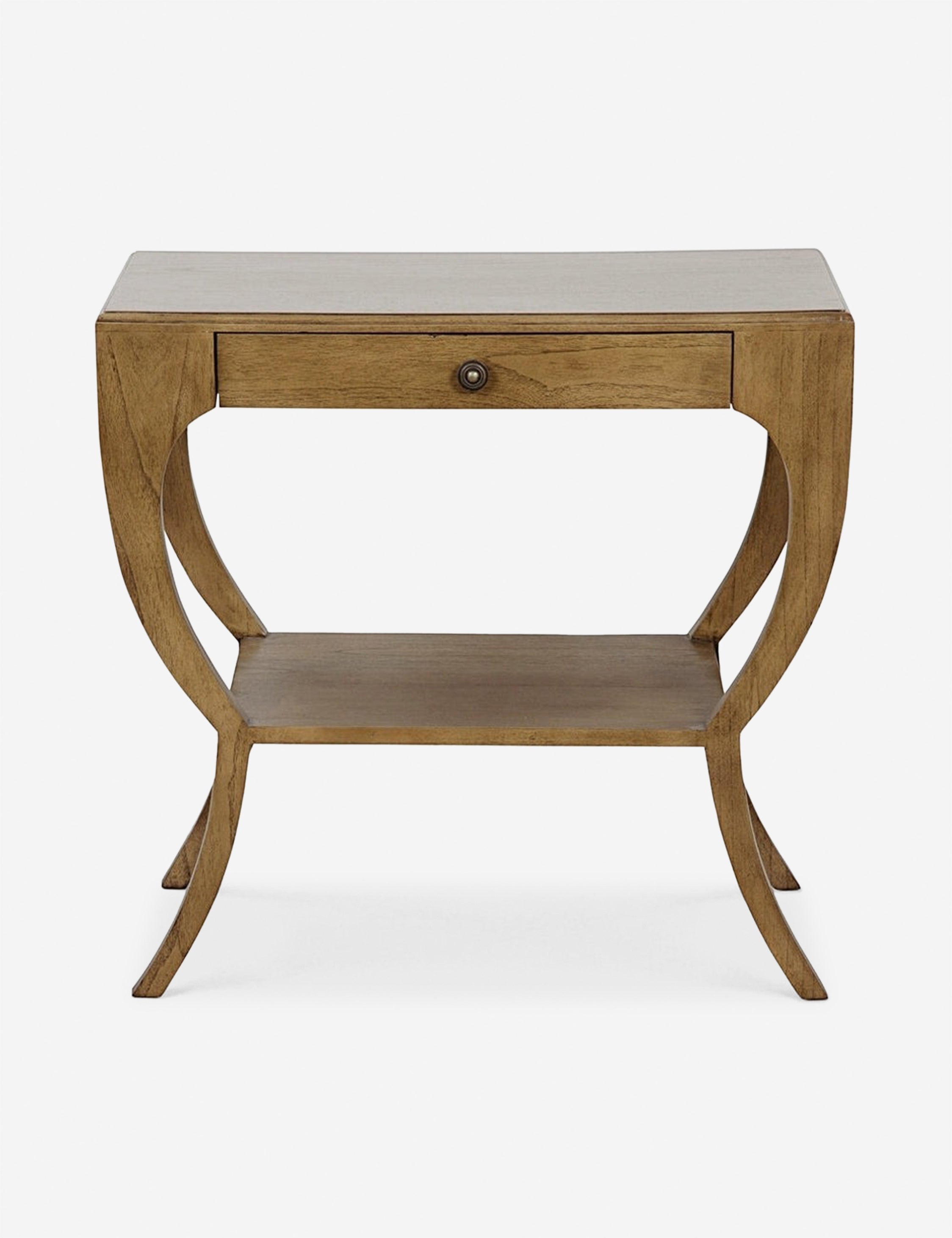 Modern Nightstand with USB Ports - Stylish Bedside Table with Drawer for Bedroom, Living Room, or Dorm - Perfect for Charging Devices and Organizing Essentials