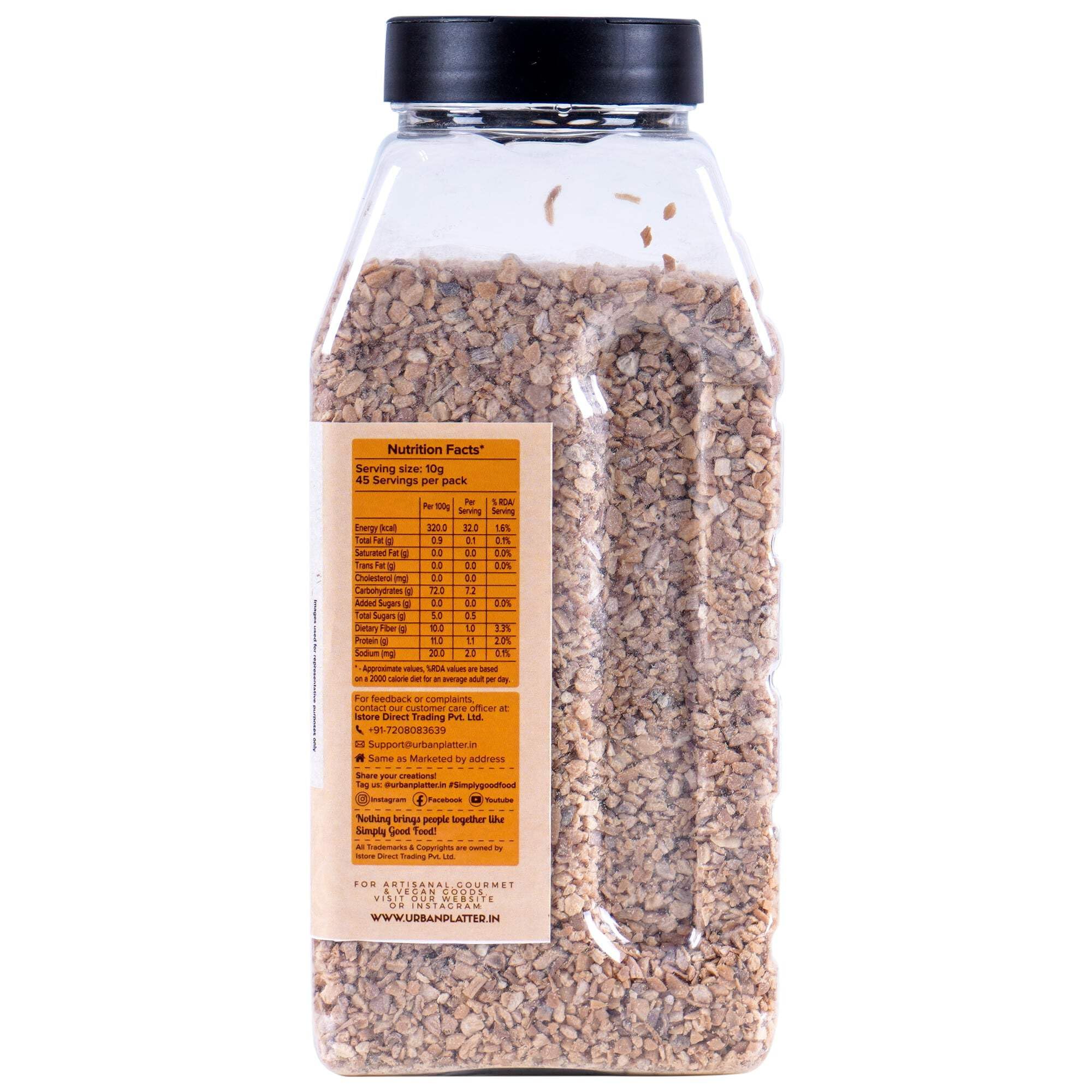 Urban Platter Dehydrated Garlic Granules 3.5oz (100g) - All-Natural Seasoning for Cooking, Baking & Meal Prep | Perfect for Pasta, Pizza, Soups & More | Resealable Shaker Jar