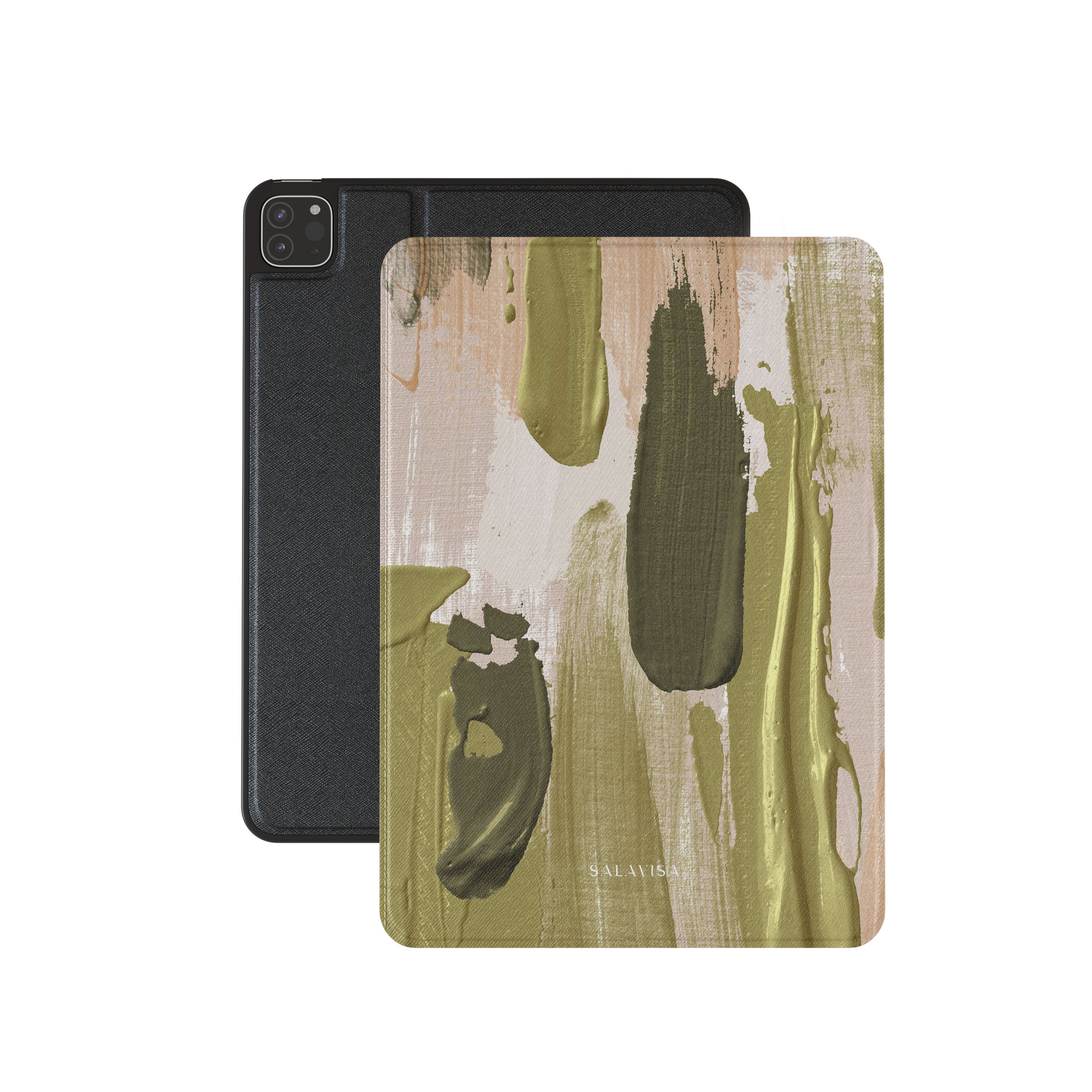 Premium Olive Green iPad Case - Slim Protective Cover for iPad Air/Pro (6th/5th/4th Gen) | Perfect for Work, Travel & Home Use