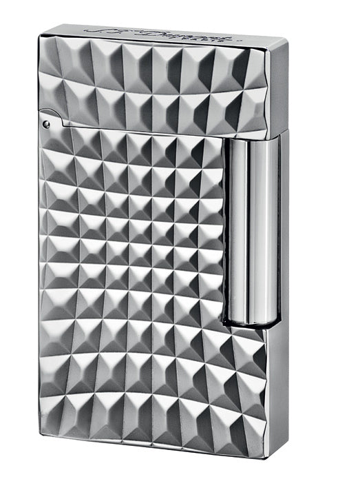 Premium S.T. Dupont Ligne 2 Palladium Plated Luxury Cigar Lighter - Perfect for Cigar Aficionados, Collectors & Gifting (Elegant Smoking Accessory for Special Occasions)