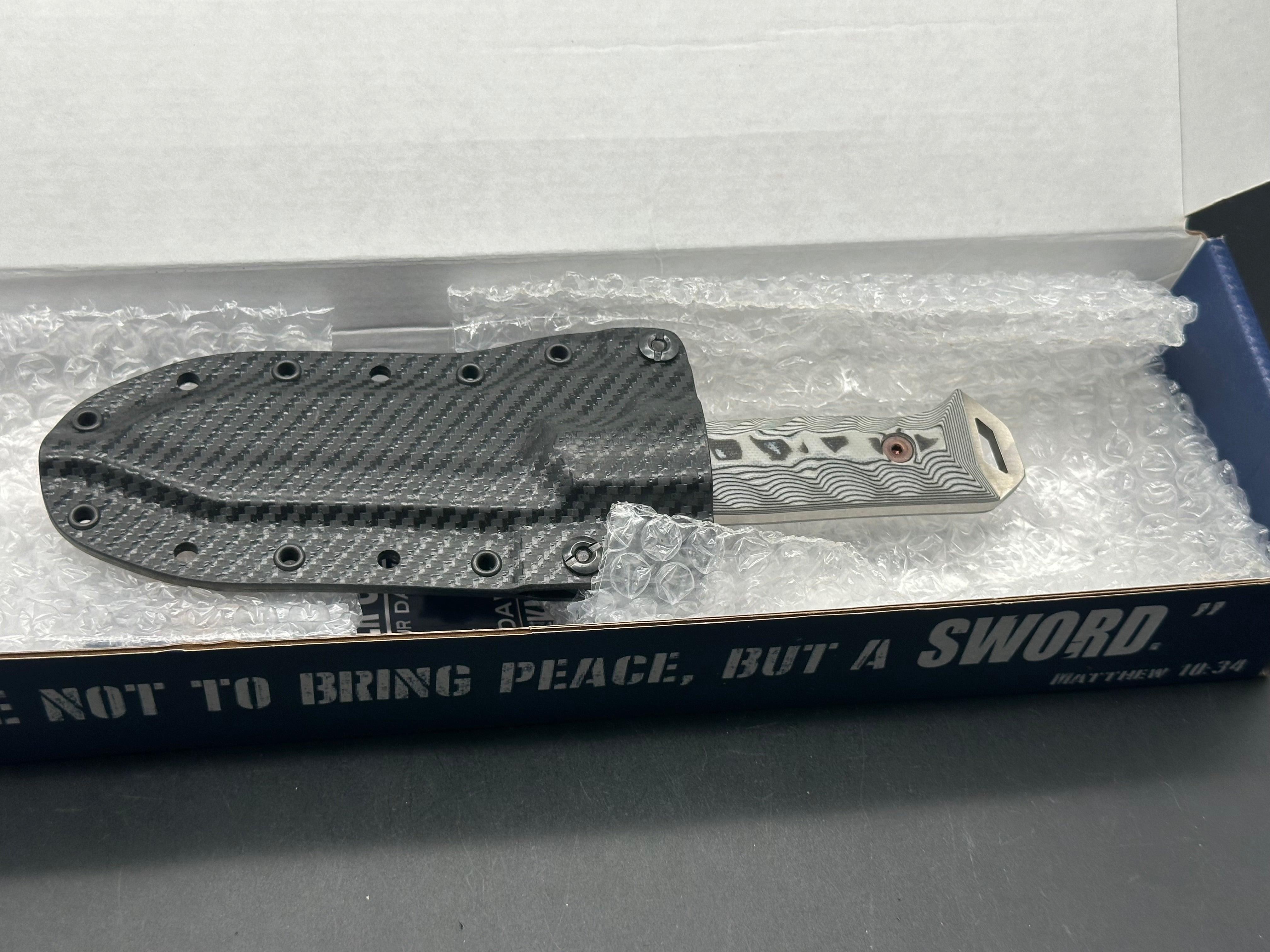 Dawson Knives Shepherd Fixed Blade Knife - 3.875