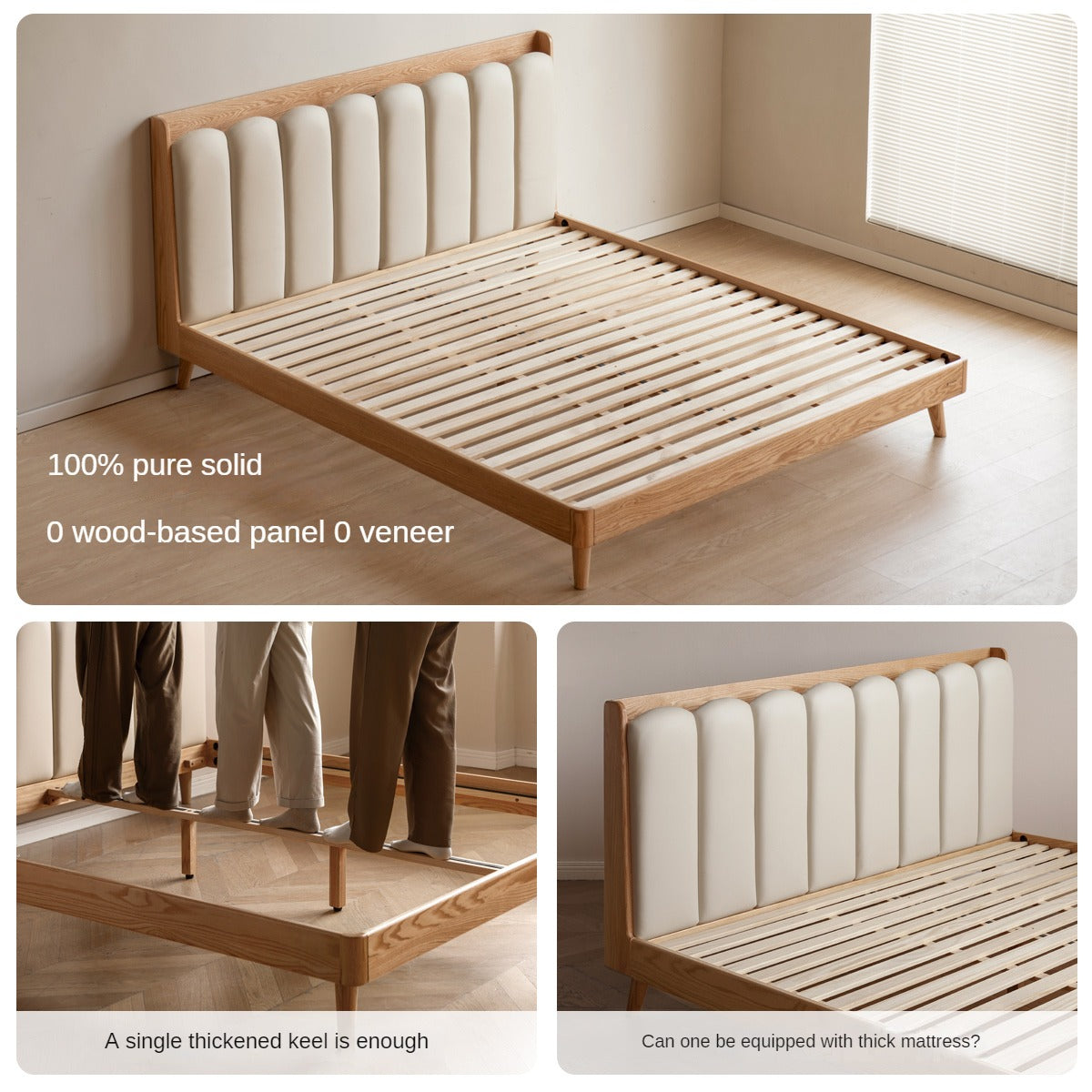 Premium Oak Solid Wood Soft Packed Piano Key Bed - Durable & Elegant for Home, Studio, and Professional Musicians