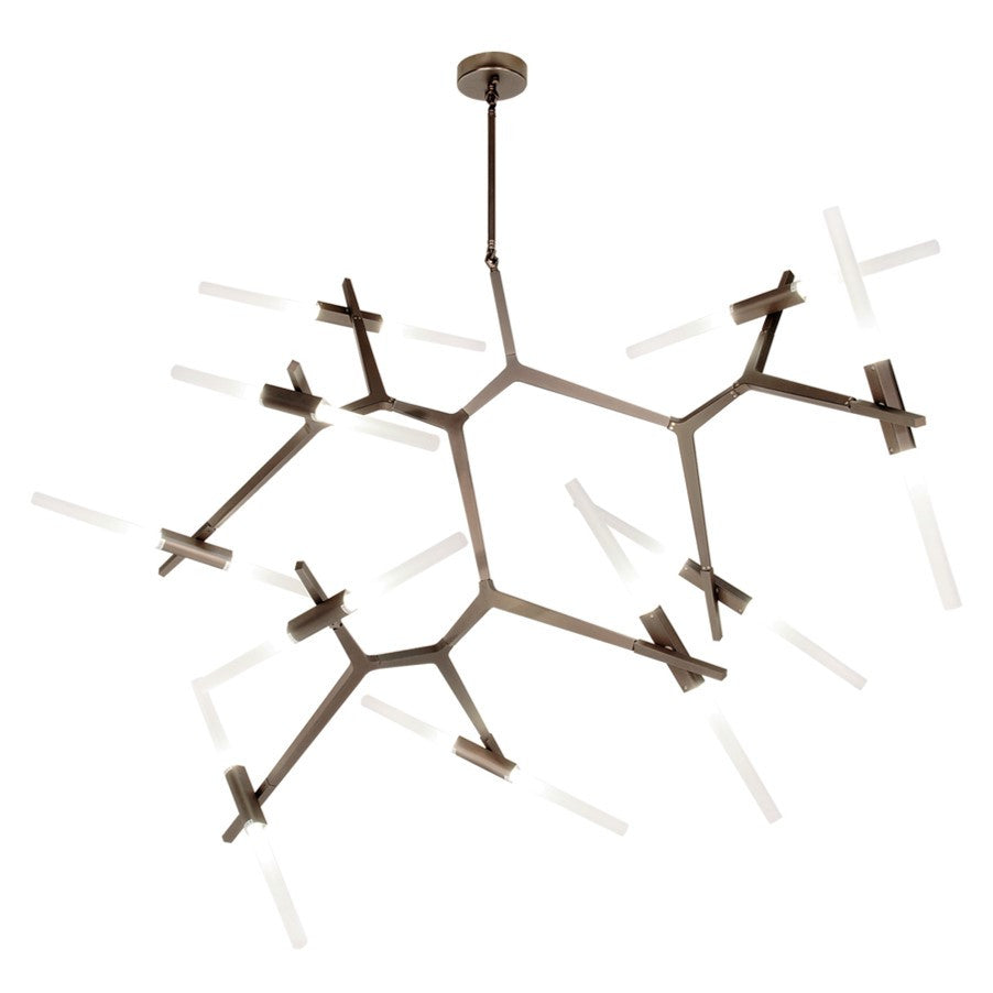 Byrdie LED Chandelier - Modern Crystal Ceiling Light Fixture for Dining Room, Bedroom & Living Room Decor | Energy Efficient Dimmable Lighting for Home & Office