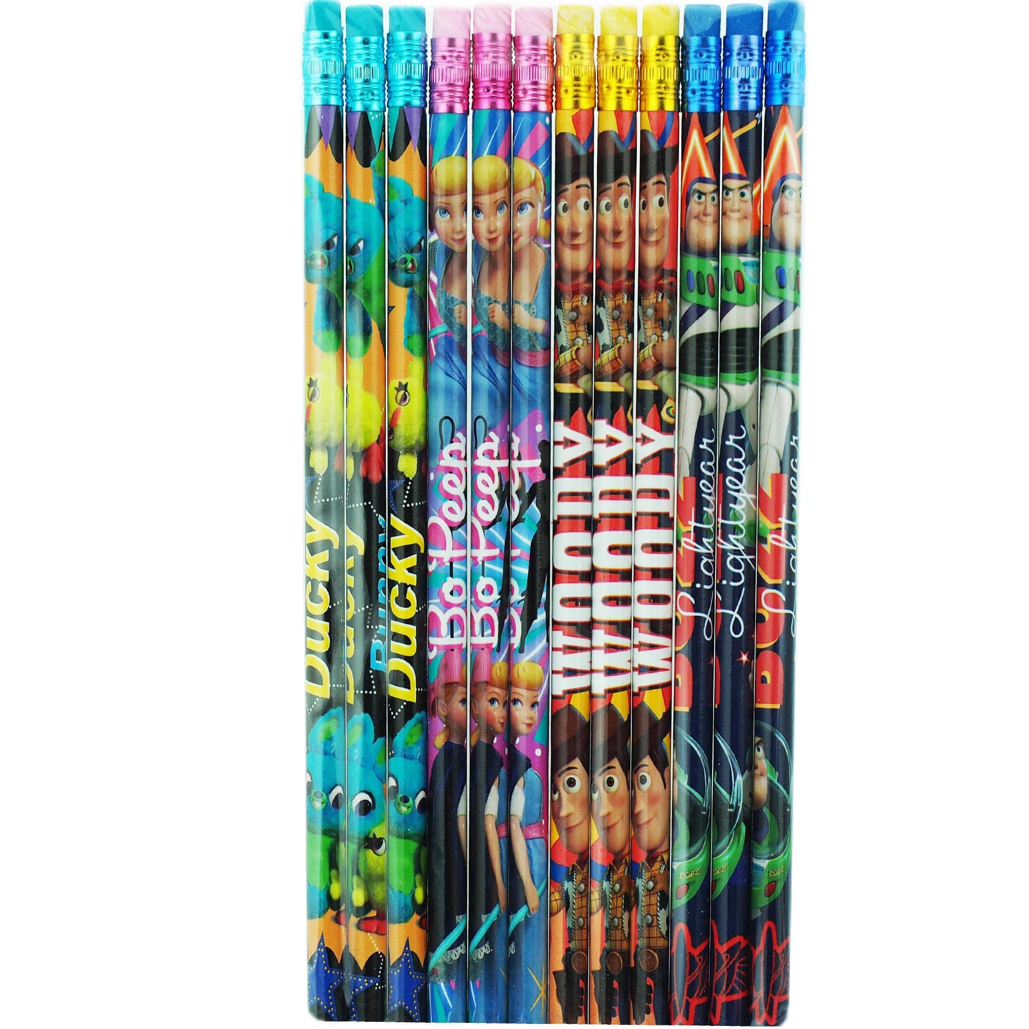 Authentic Disney Toy Story Licensed 12-Pack Wood Pencils for School, Office & Art Projects - Premium Quality Writing & Drawing Supplies