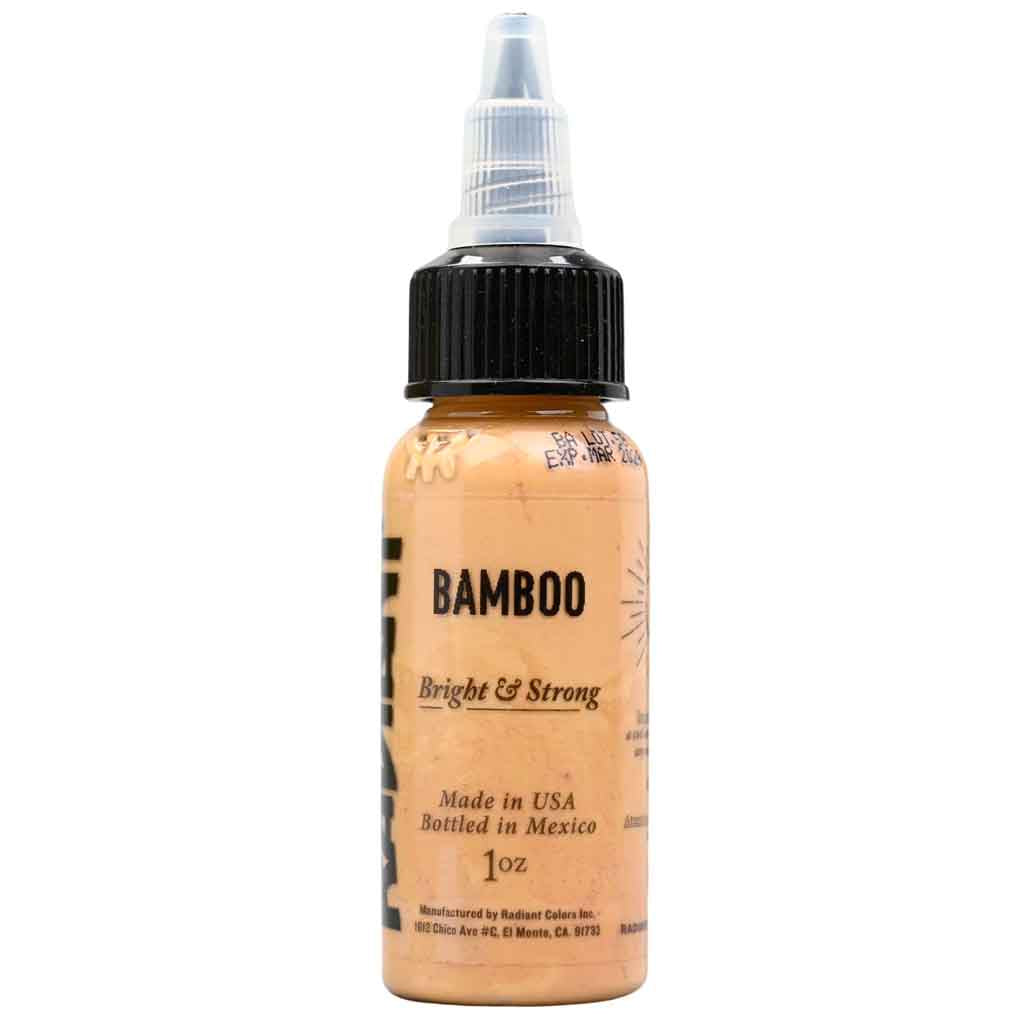 Premium Bamboo Tattoo Ink - 1 oz Bottle for Professional & DIY Tattoo Artists | Vibrant, Long-Lasting Colors | Ideal for Tattoo Studios, Home Tattooing & Body Art Projects