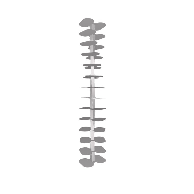 Cattelan Italia DNA Bookcase - Modern Wooden Bookshelf for Living Room, Office & Bedroom - Stylish Storage Solution for Books & Decor