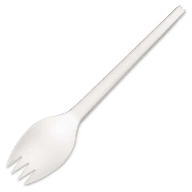 Stainless Steel Zakouski Spork - 4.8 Inch Multi-Purpose Camping Utensil for Hiking, Picnics & Outdoor Dining