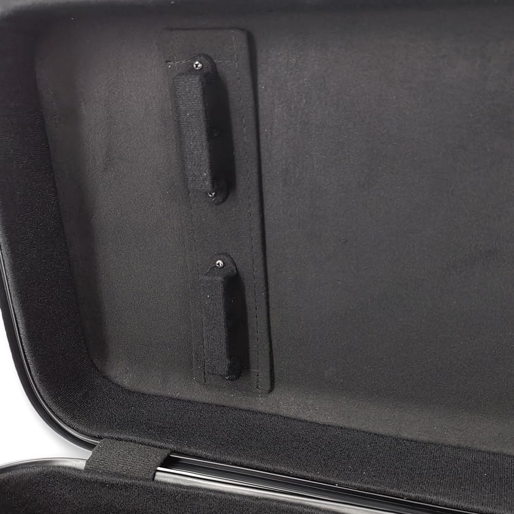 Premium 15-17 Inch Carbon Fiber Viola Case with Adjustable Neck Strap & Sheet Music Pocket - Durable Black Violin Case for Professional Musicians & Students - Perfect for Travel, Performances & Music Lessons