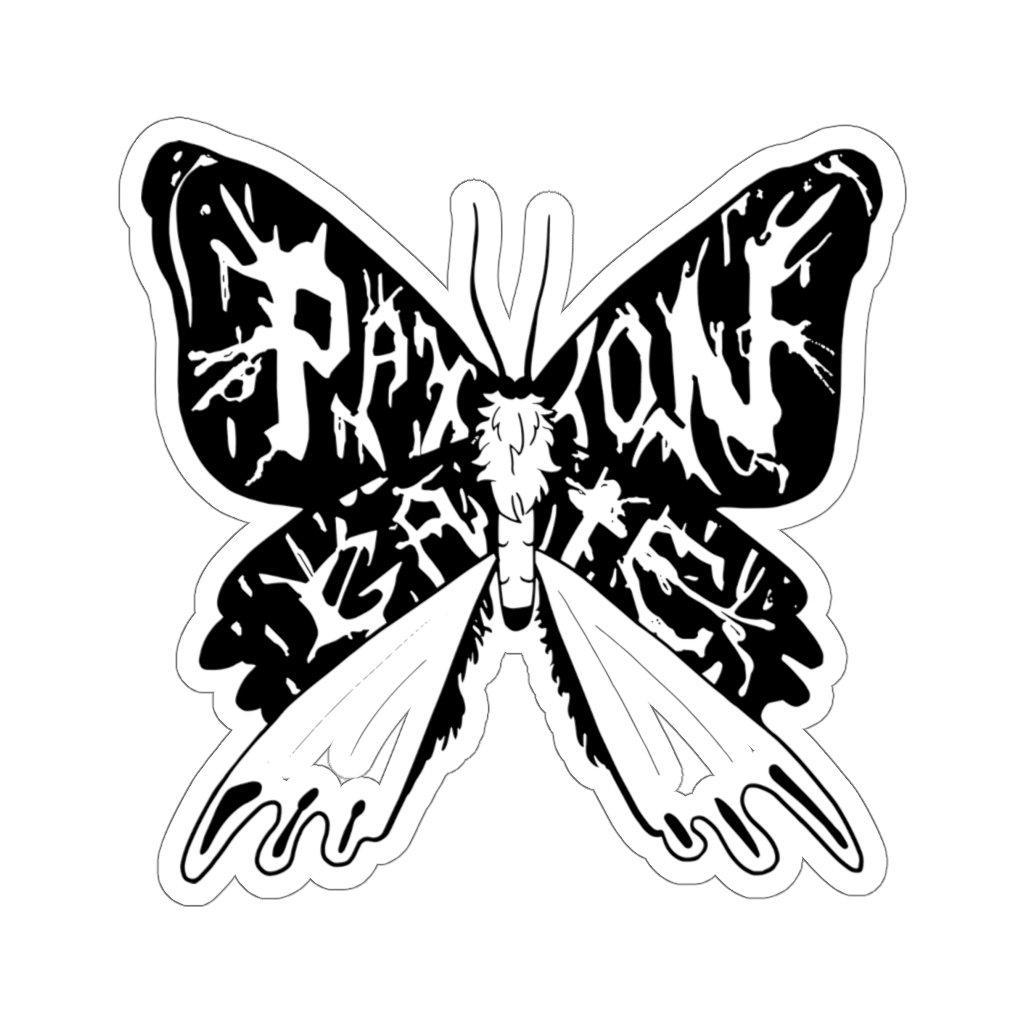 Custom Kiss Cut Moth Stickers - Waterproof Vinyl Decals for Laptops, Cars & DIY Crafts - Perfect for Home Decor, Scrapbooking & Gift Wrapping