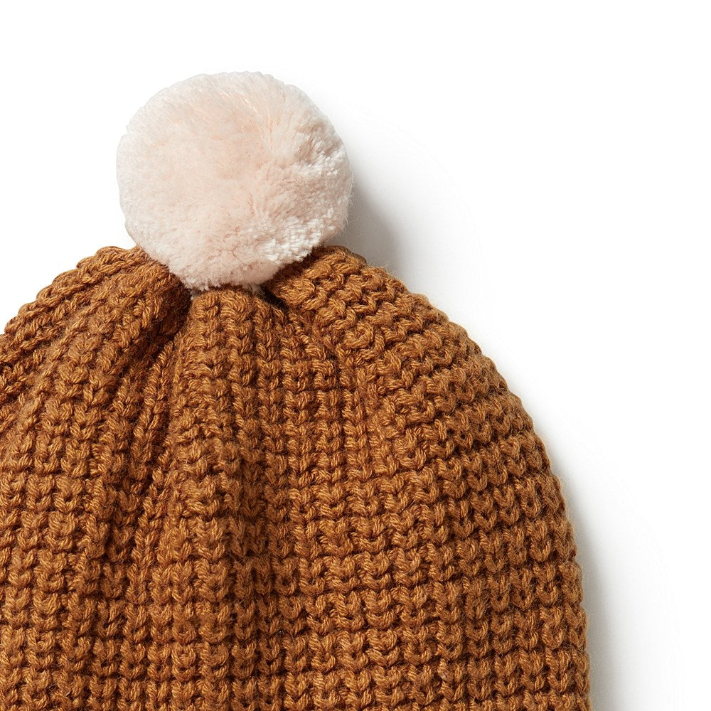 Warm Knitted Spliced Beanie Hat for Men & Women - Winter Fashion Accessory for Outdoor Activities, Skiing, and Cold Weather
