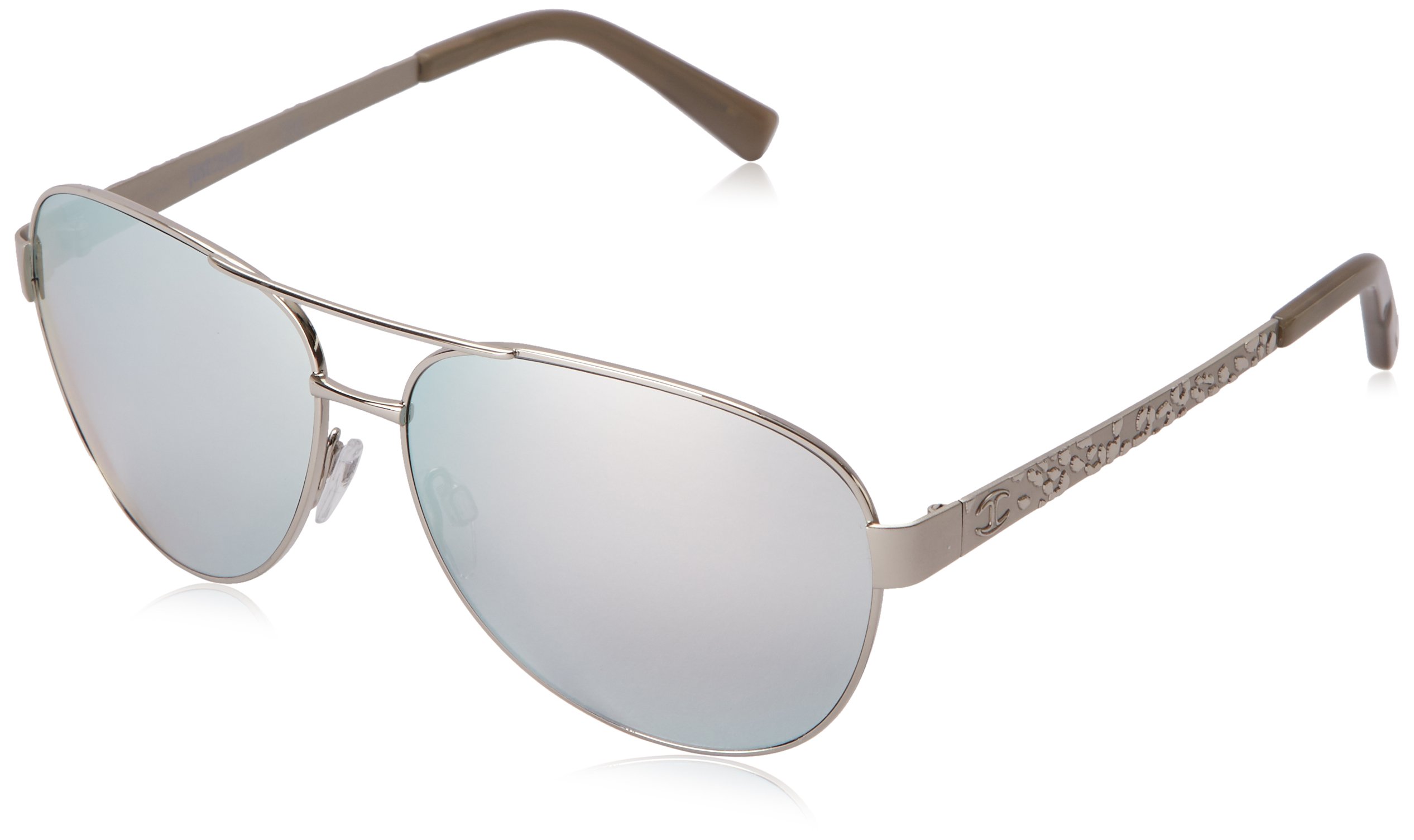 Just Cavalli Women's JC572S6116C Aviator Sunglasses - Polarized UV Protection, Fashionable Retro Style for Women - Perfect for Driving, Beach & Outdoor Activities
