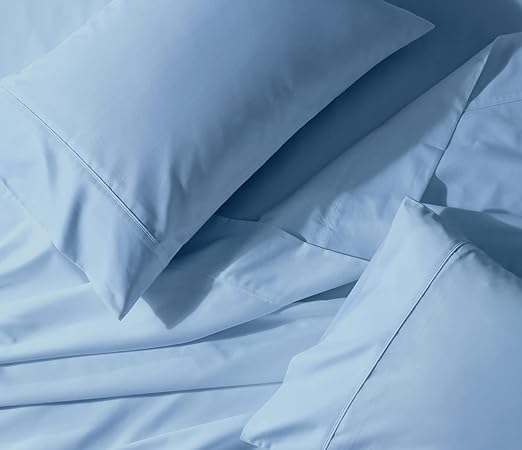 Premium 600 Thread Count 100% Cotton Split King Sheet Set for Adjustable Beds - 15