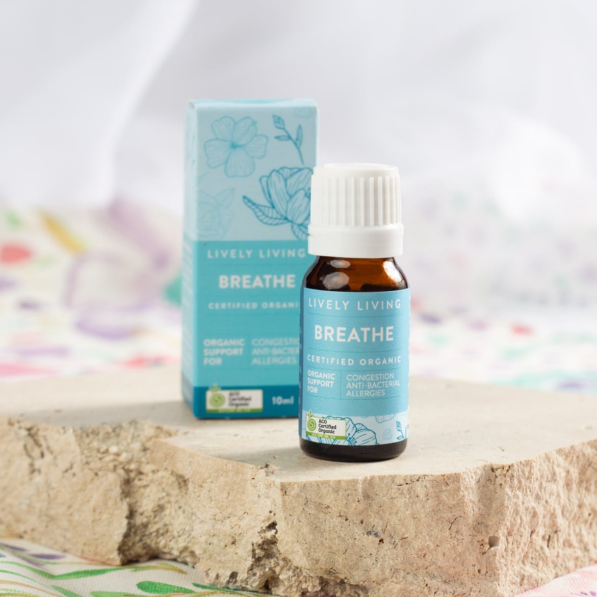 Breathe Essential Oil Roll On - 100% Pure Aromatherapy for Stress Relief & Relaxation - Perfect for Travel, Yoga & Meditation