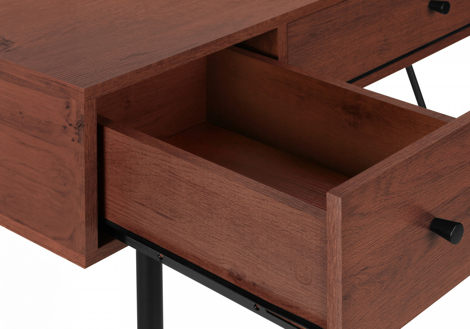 Premium Rovan Cherry Wood Desk - Stylish & Durable Home Office Furniture for Work & Study
