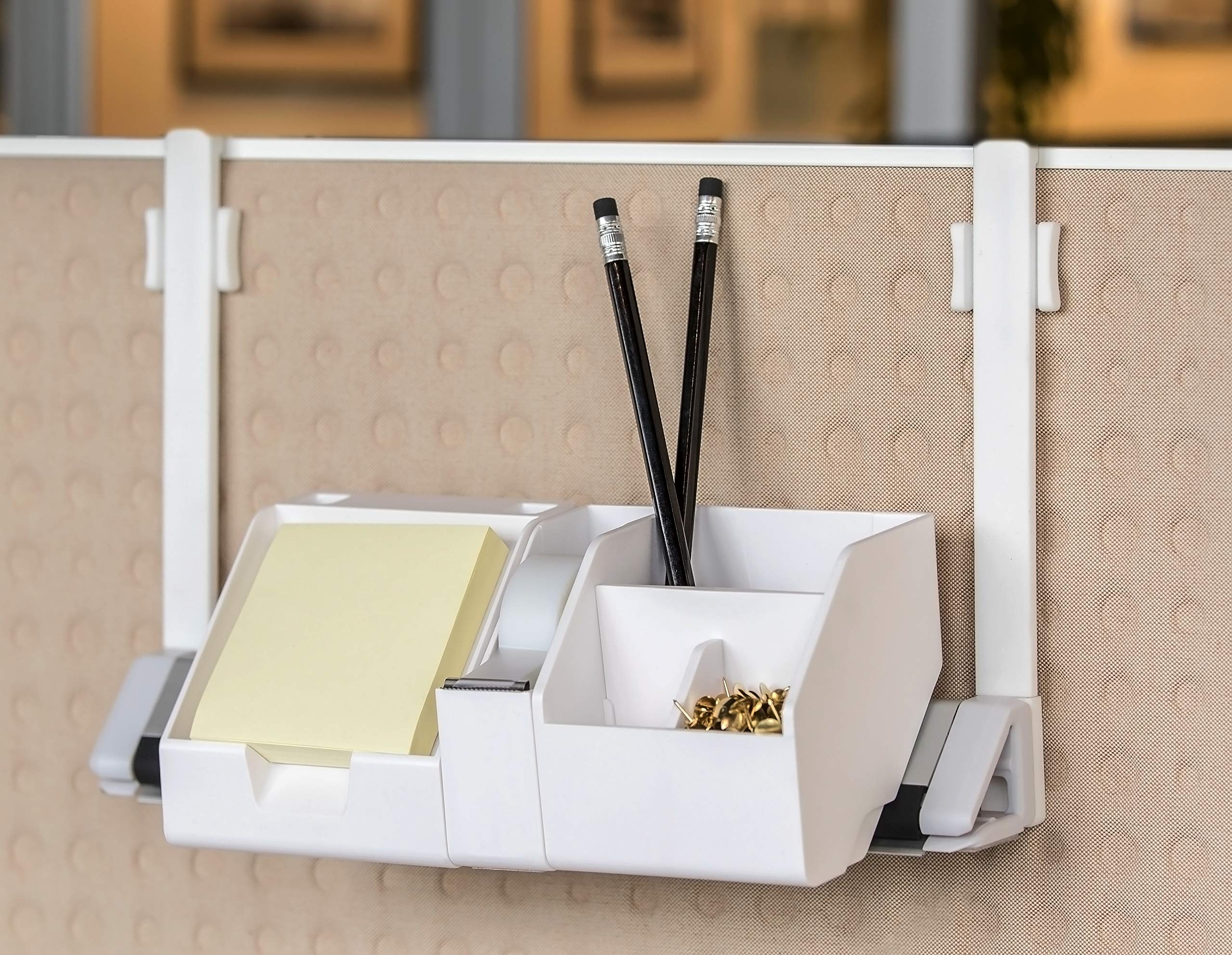 Bostitch Office Konnect Cubicle Hanger Set of 2 - Fits 2-3.5