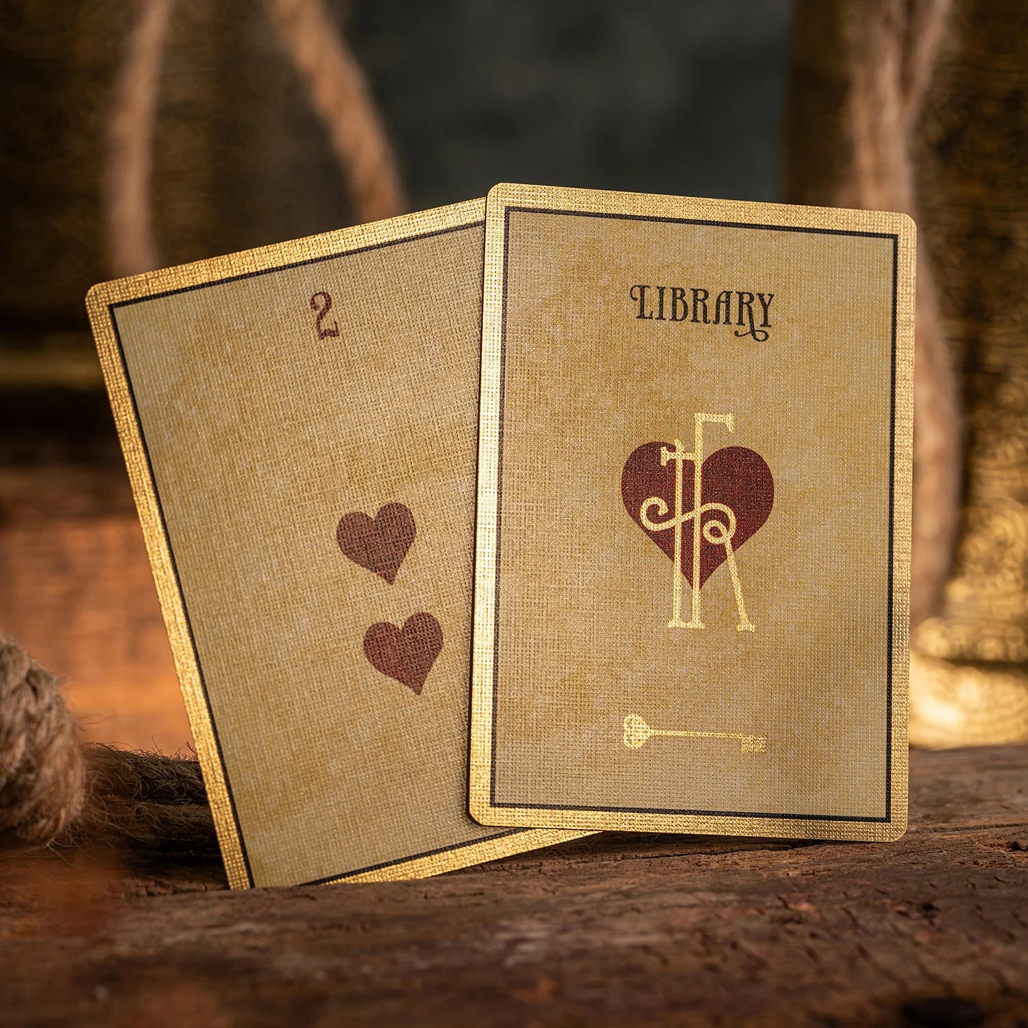 House of the Rising Spade Gilded Cartomancer Luxury Playing Cards - Premium Gold Foil Deck for Magic Tricks, Poker & Cardistry - Perfect for Collectors & Card Game Enthusiasts