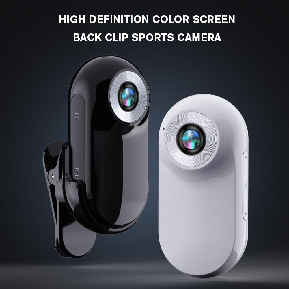 HD 1080P Dog Collar Camera - Mini Pet Body Camera with Action Video for Dogs & Cats | Perfect for Pet Monitoring, Training & Outdoor Adventures