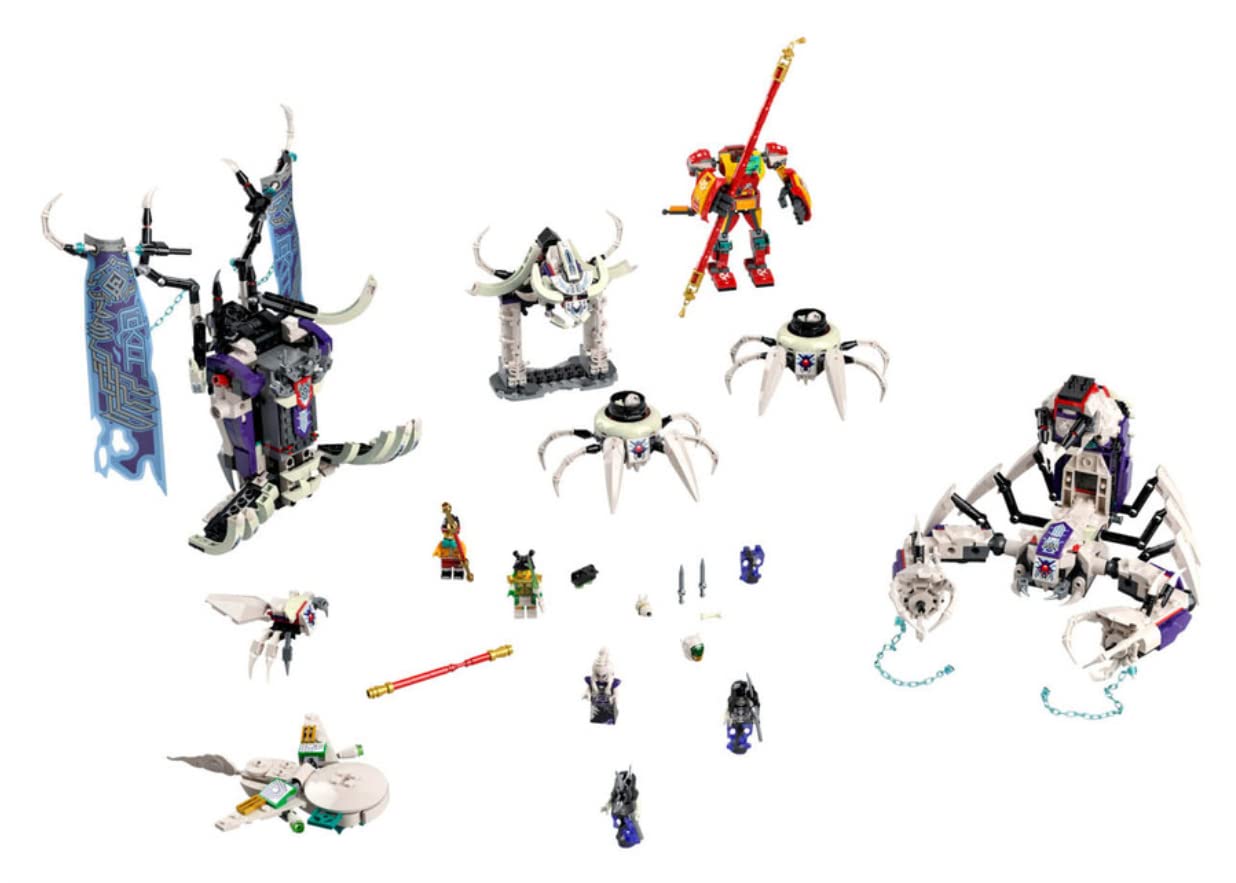 LEGO Monkie Kid Bone Demon Building Set 80028 – Creative Construction Toy for Kids & Collectors – Perfect for Play, Display, and Gifts
