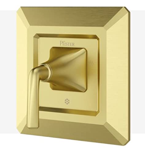 Pfister R89-1FEBG Brushed Gold Single Handle Bathroom Faucet - Elegant & Durable for Sink, Vanity, and Powder Room Installation