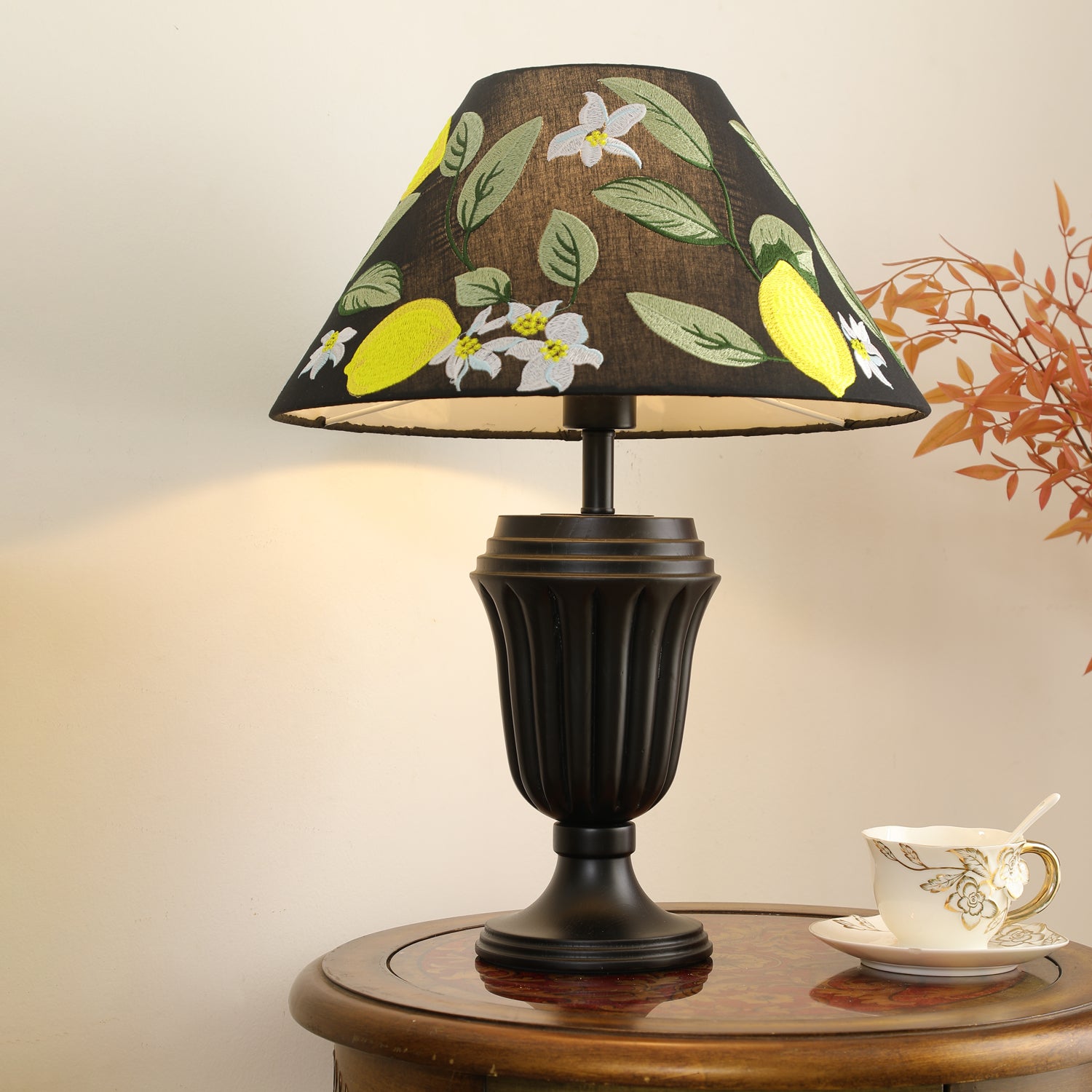 Evelyn Table Lamp - Modern LED Bedside Lamp with USB Port, Adjustable Brightness for Bedroom, Living Room, Office - Perfect for Reading, Working & Night Light