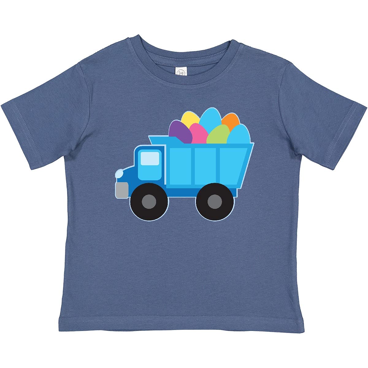 Inktastic Easter Egg Truck Boys Baby T-Shirt - Cute Easter Outfit for Toddler Boys, Soft Cotton Tee for Holiday Photos & Family Gatherings
