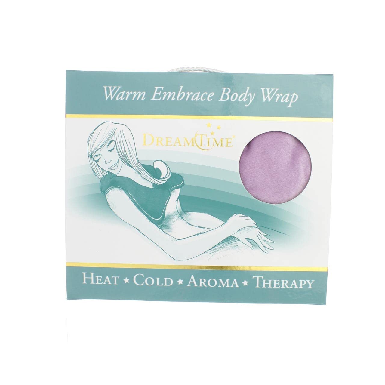 DREAMTIME Hot and Cool Body Wrap for Pain Relief - 1 Pack - Reusable Heating Pad for Back, Neck, Shoulder & Muscle Relaxation - Perfect for Home, Office & Travel Use