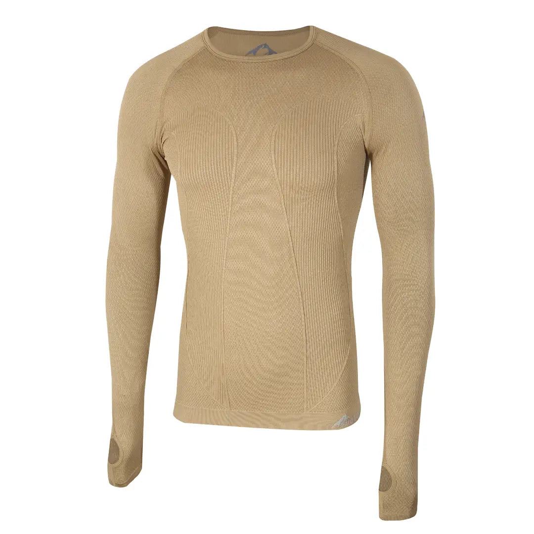Factor 1 Plus Men's Thermal Long Sleeve Base Layer Shirt - Warm Winter Underwear for Hiking, Skiing & Outdoor Activities
