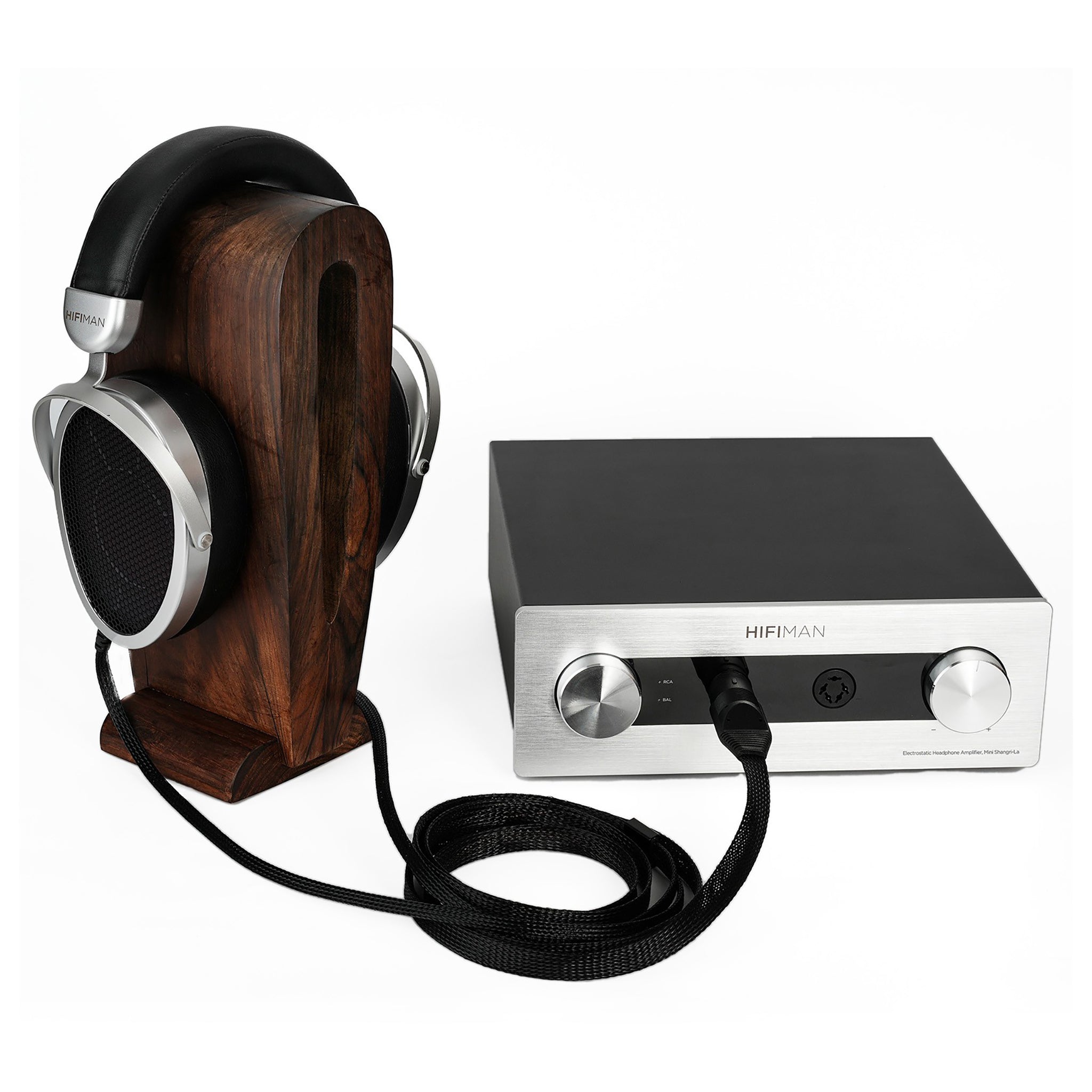 HifiMAN Mini Shangri-La Electrostatic Headphone System - Premium Audiophile Headphones for Home Studio & Music Listening