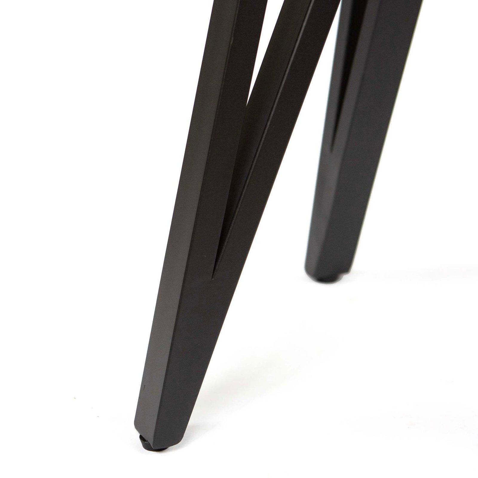 SS2120 Box Corner Coffee Table Legs Set of 4 - Heavy Duty Metal Furniture Legs for DIY Table, Desk, Bench - Perfect for Living Room, Office, Bedroom Decor