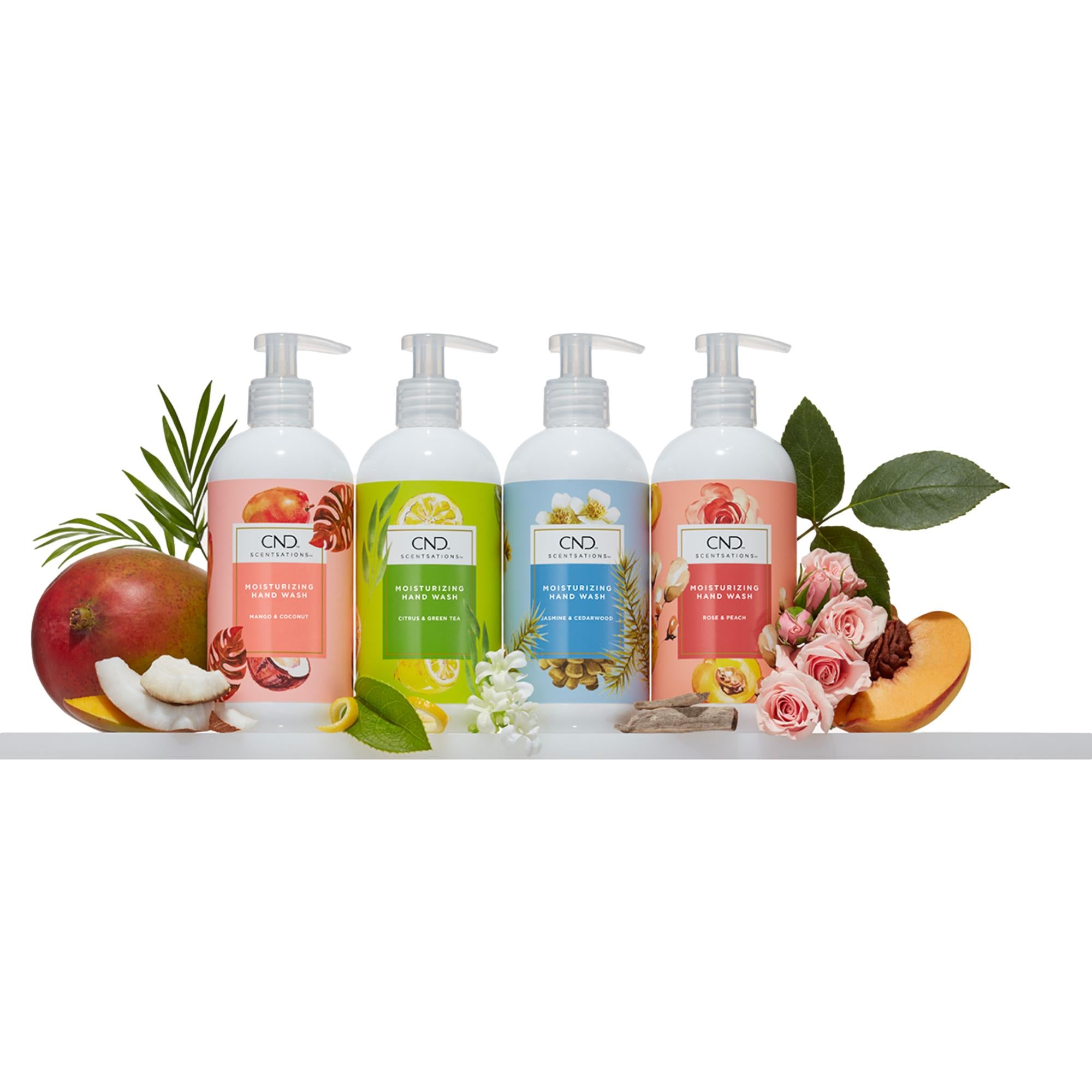 CND Scentsations Moisturizing Hand Wash - 13 fl oz | Gentle & Hydrating Liquid Soap for Soft Skin | Perfect for Bathroom, Kitchen & Office Use
