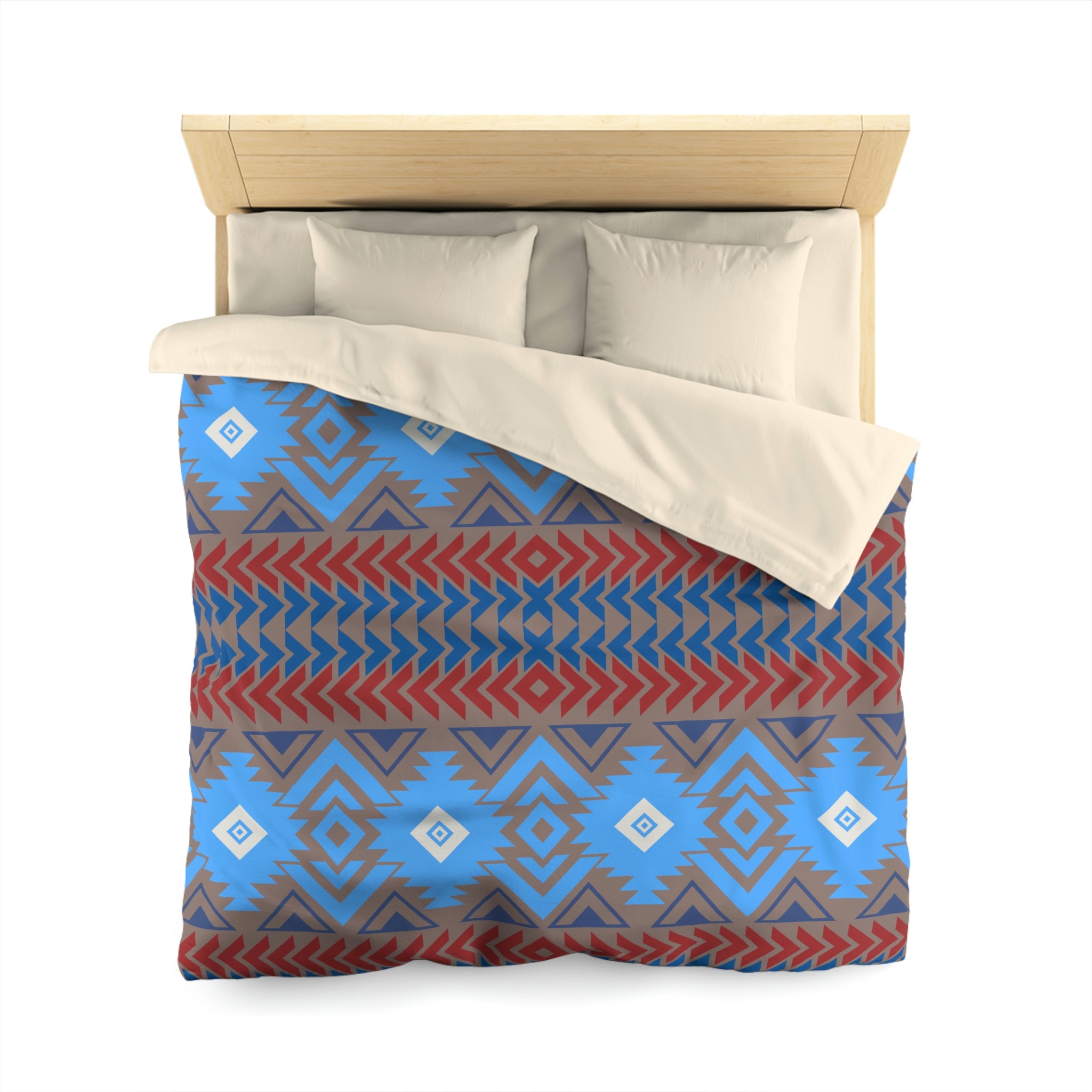 Premium River Canyon Microfiber Duvet Cover Set - Soft Queen/Twin Size Bedding for All Seasons - Perfect for Cozy Bedrooms, Guest Rooms & Vacation Homes
