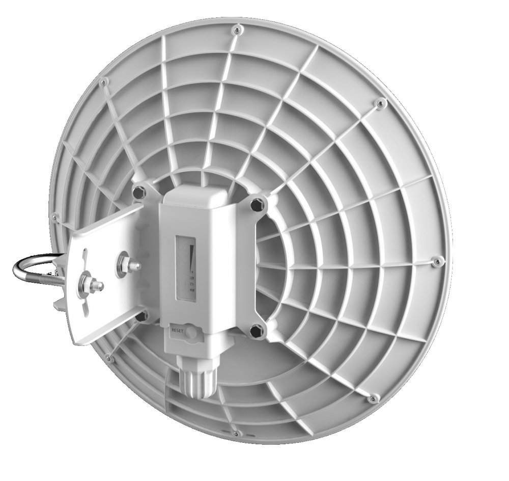 Mikrotik DynaDish 5 Outdoor Wireless Dish Antenna - 25dBi High Gain, 802.11ac WiFi, 720MHz CPU (RBDynaDishG-5HacD) - Perfect for Long-Range WiFi Networks, Rural Internet & Wireless ISP Connections