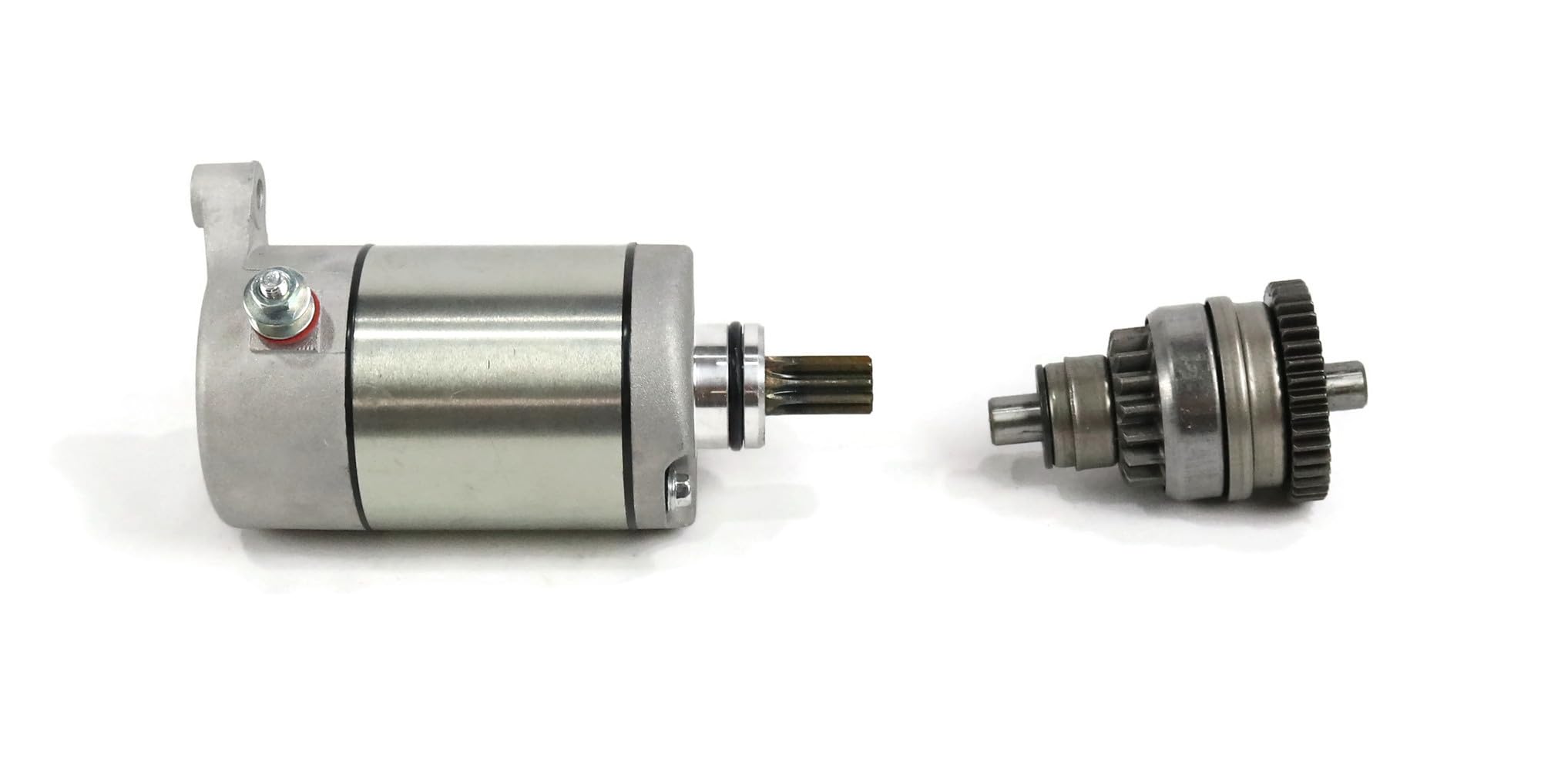 2000 Polaris Scrambler 500 A00BG50AA & Sportsman A00CL50AA Starter & Drive Replacement Parts - Compatible ATV Starter Motor for Off-Road Adventures & Trail Riding