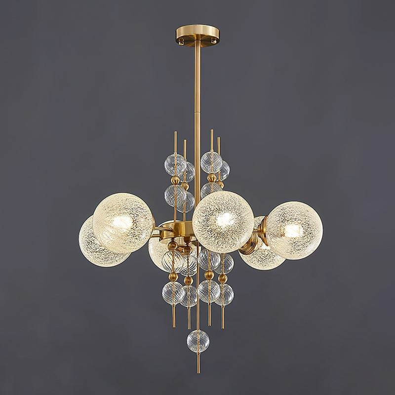 Calypso Chandelier - Elegant Crystal Ceiling Light Fixture for Dining Room, Bedroom & Living Room Decor | Modern Lighting for Home & Office