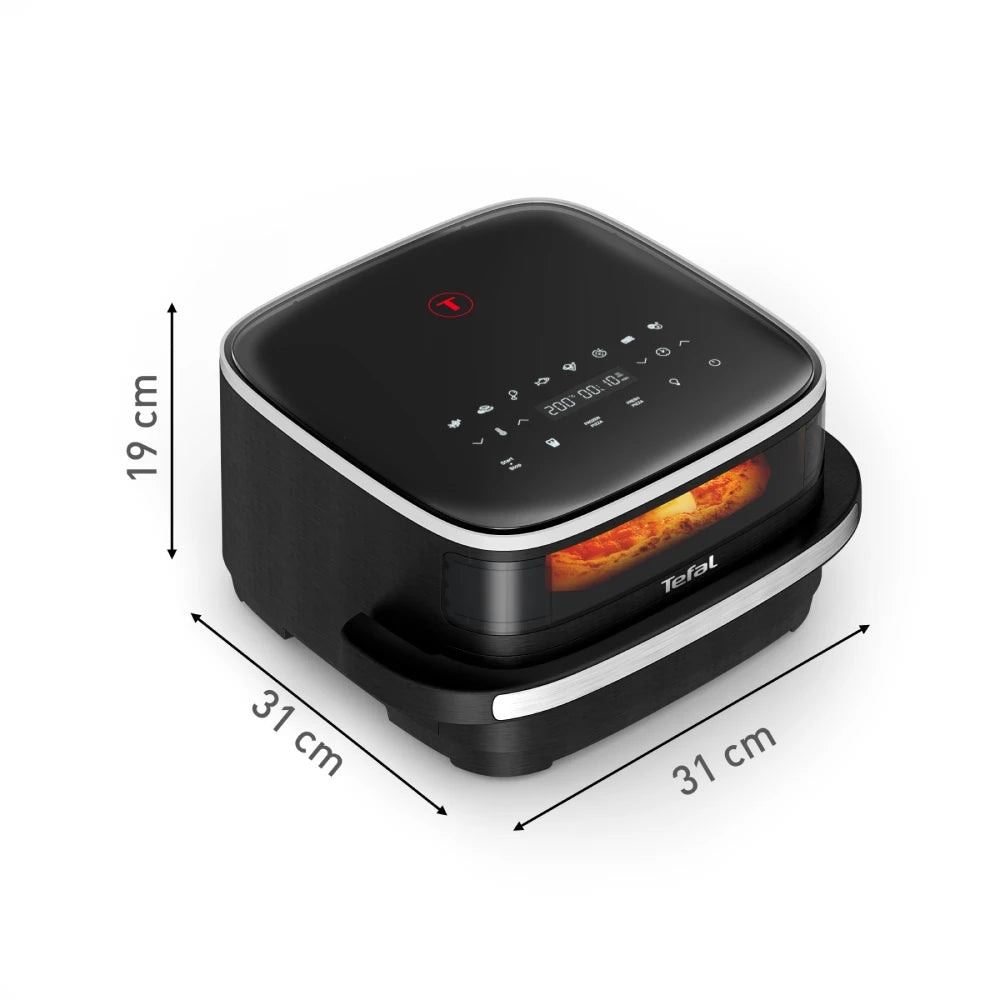 Tefal Easy Fry & Pizza Air Fryer FW4018 - 3.5L Digital Airfryer with Timer, Non-Stick Basket - Perfect for Healthy Frying, Baking, and Roasting at Home