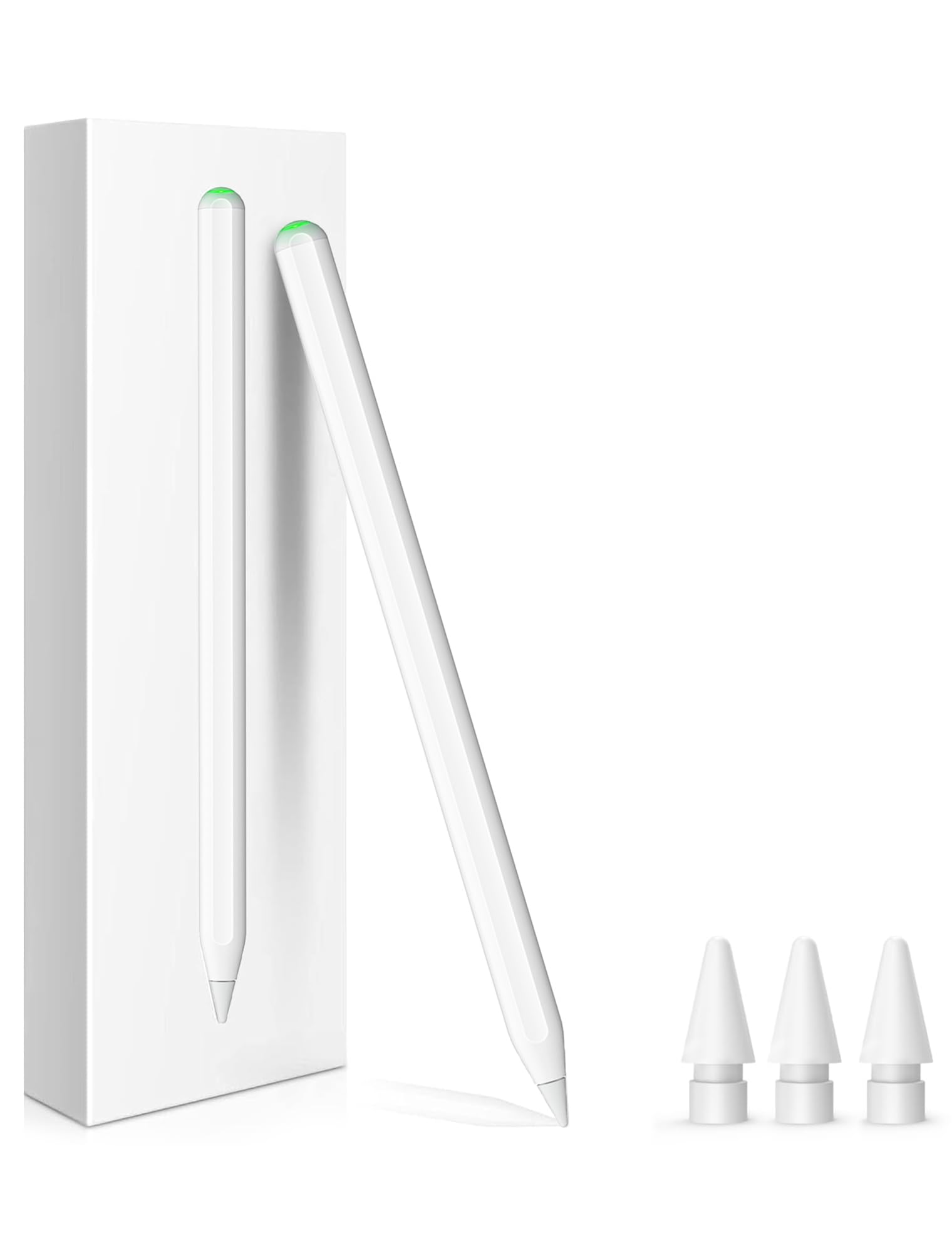 Apple Pencil 2nd Generation Stylus - Magnetic Wireless Charging, Compatible with iPad Pro 11 (1/2/3/4), iPad Pro 12.9 (3/4/5/6), iPad Air 4/5 & iPad Mini 6 - Perfect for Drawing, Note-Taking & Professional Design Work