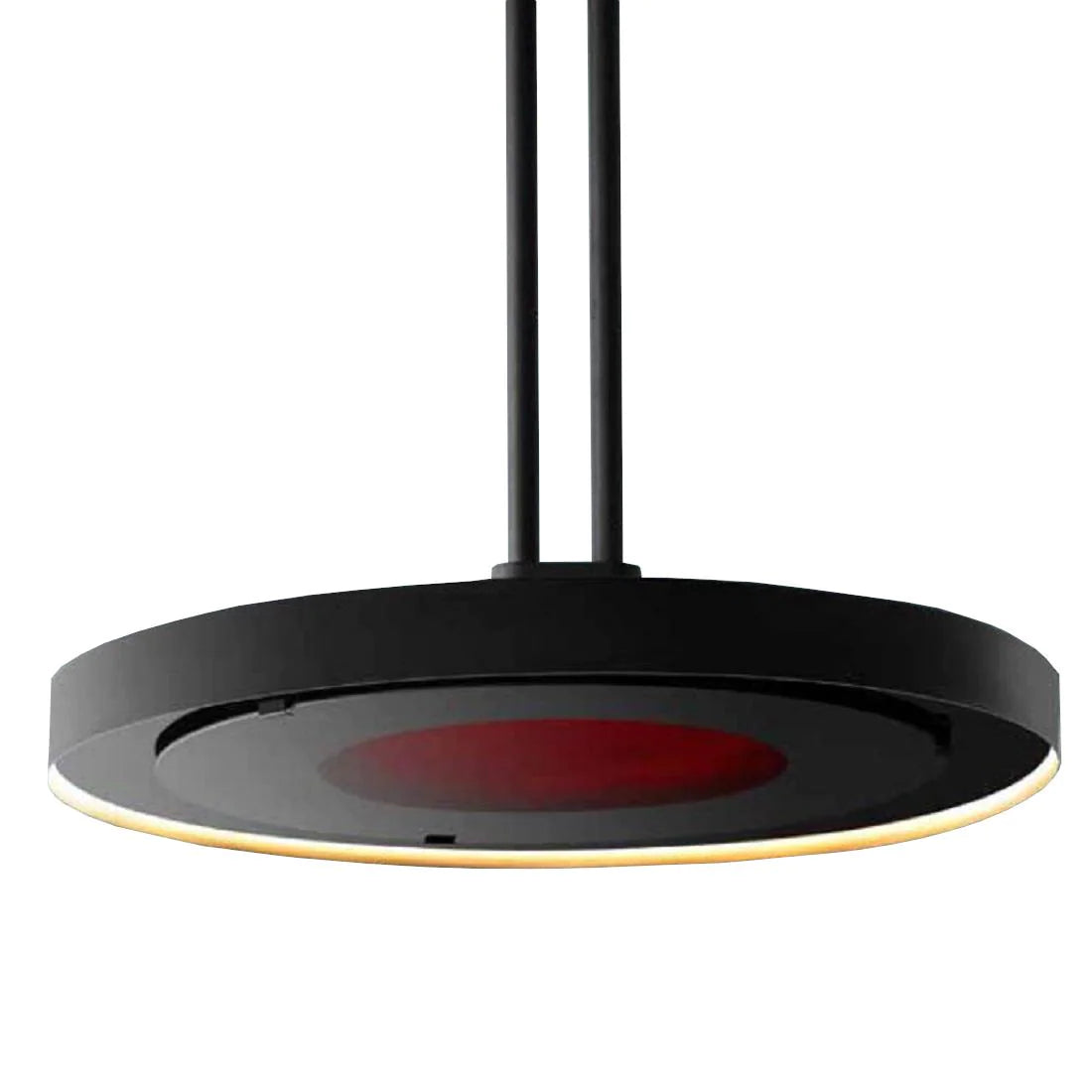 Bromic Eclipse Smart Heat Electric Pendant Light - Twin 24 Pole Outdoor Heater (Model BH0920001) - Perfect for Patio, Deck, and Restaurant Heating