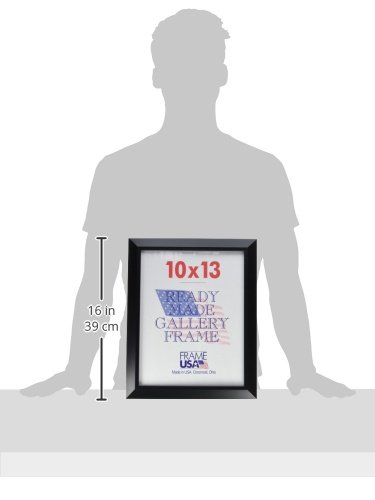 10x13 Polystyrene Poster Frames - Budget Saver Series (Black) | Lightweight & Shatter-Resistant for Wall Decor, Office Displays & Home Gallery
