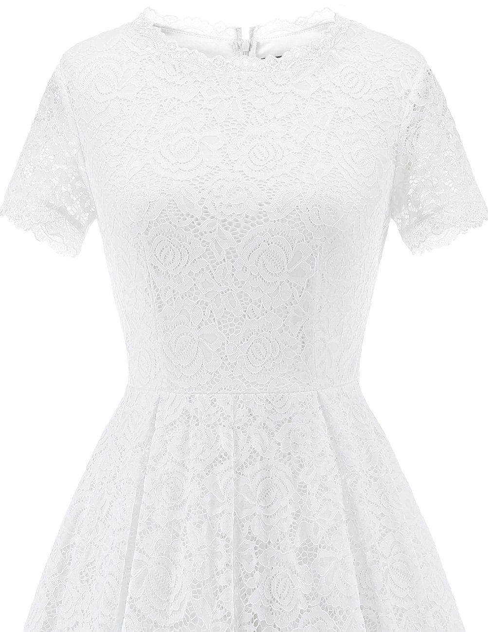 Elegant Lace Cocktail Dress for Women & Teens | Tea-Length Prom Party Dress | Formal Bridesmaid & Wedding Guest Outfit | Perfect for Evening Events, Dinners & Special Occasions
