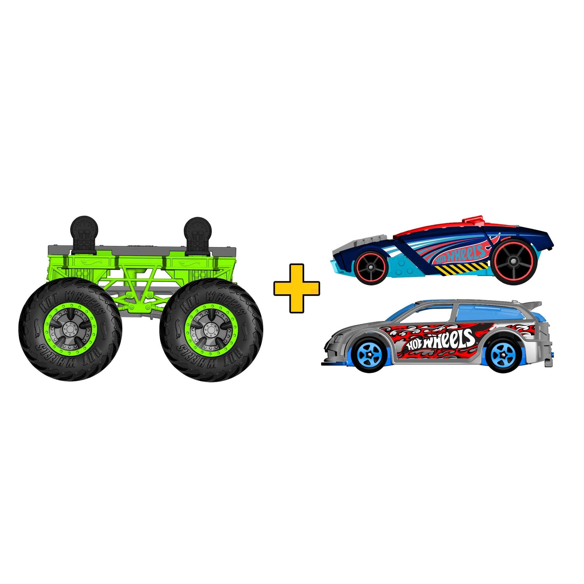 Hot Wheels Monster Trucks Monster Maker Toy - Customizable Die-Cast Car for Kids - Perfect for Playtime, Collecting & Birthday Gifts