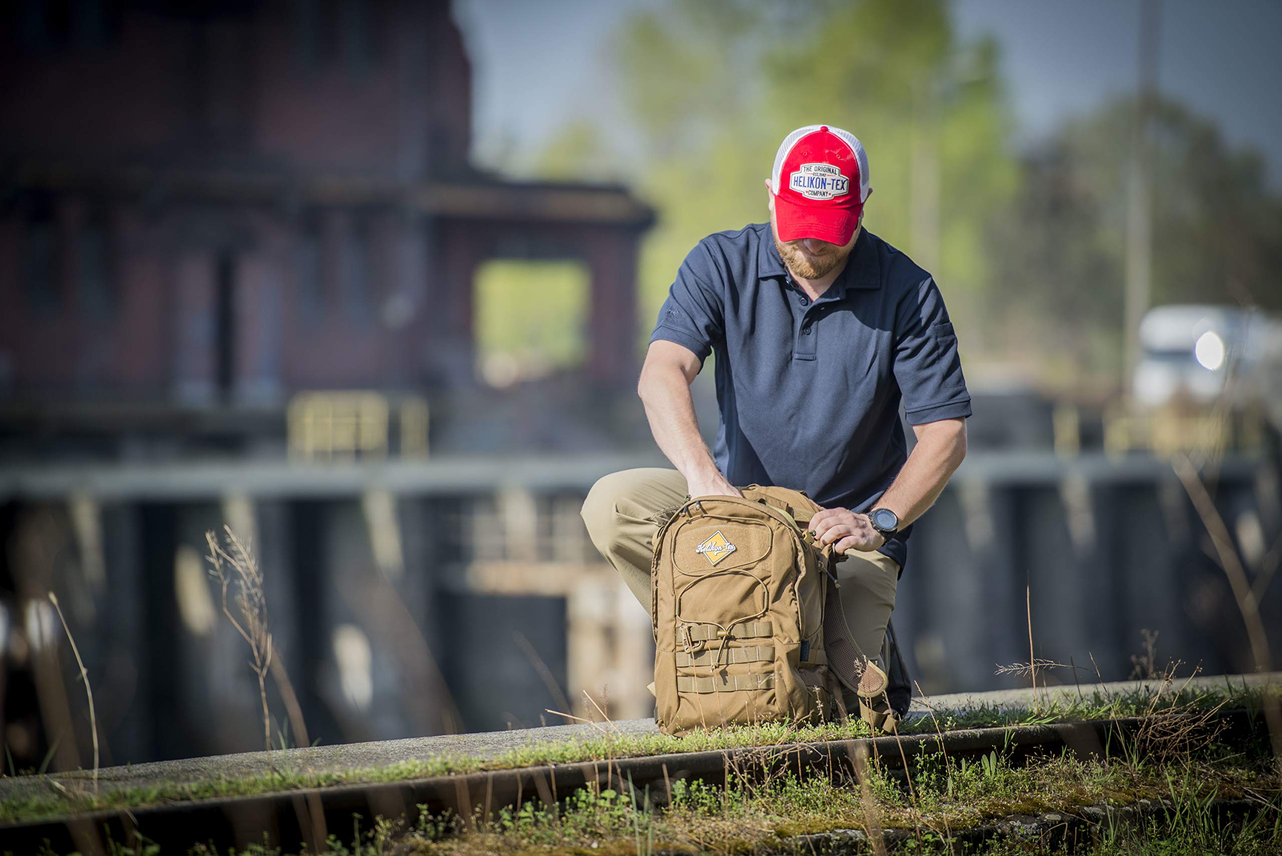 Helikon-Tex EDC Pack Adaptive Green - Tactical Backpack for Urban Survival & Everyday Carry (EDC) | Perfect for Hiking, Commuting & Outdoor Adventures