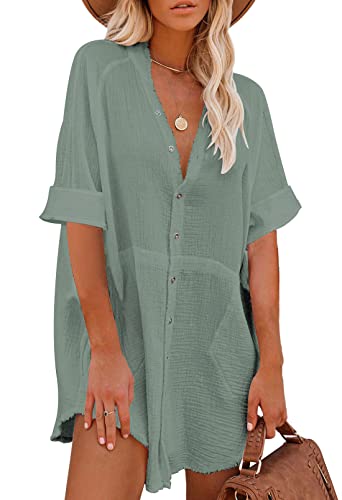 Z-short Sleeve-blue Green