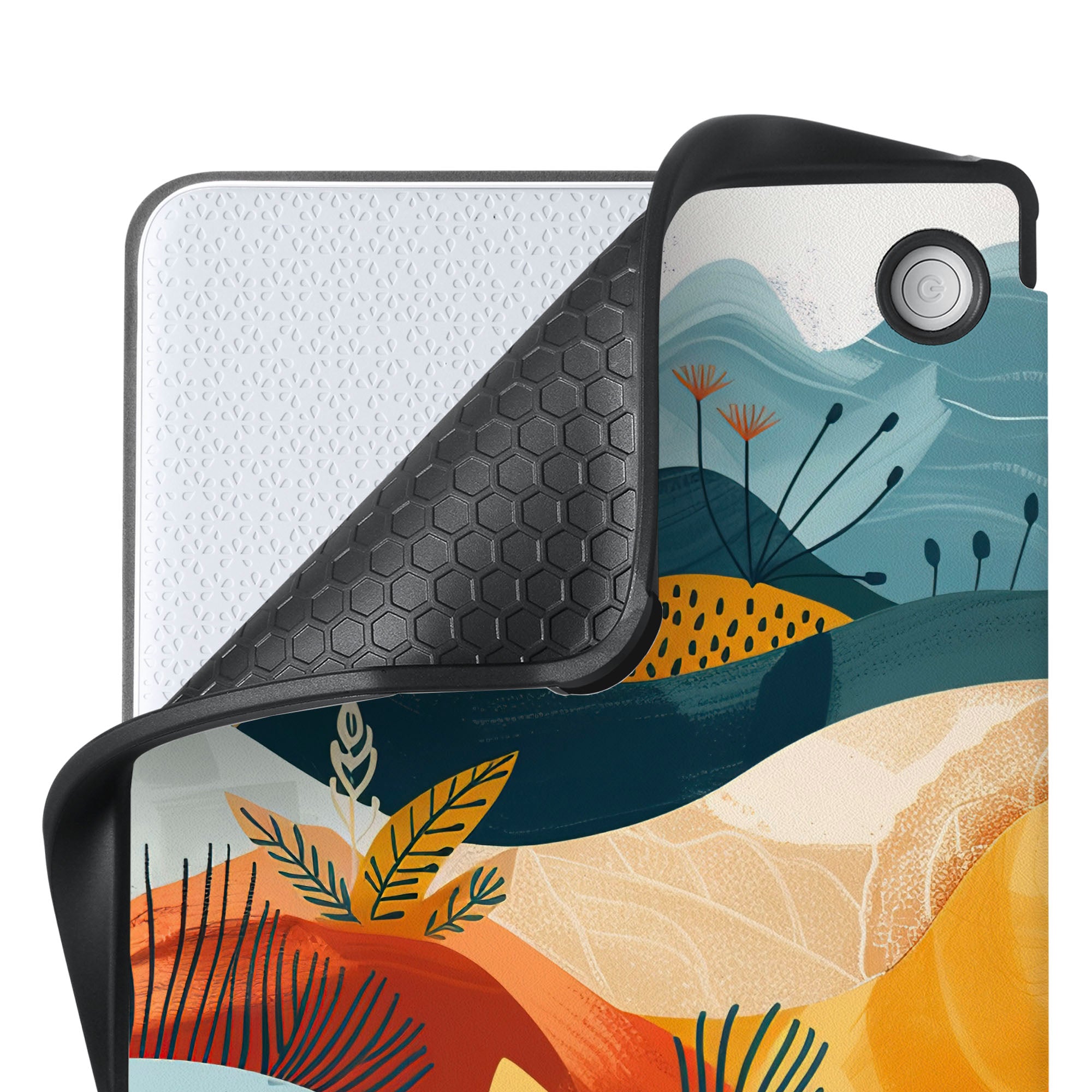 KOBO Protective Phone Case - Durable Colorful Mountain Design for iPhone & Samsung - Perfect for Outdoor Adventures & Travel