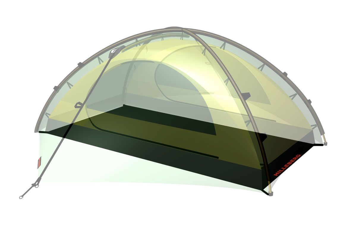 Hilleberg Rogen Tent Footprint - Lightweight & Durable Groundsheet for Backpacking, Camping, Hiking - Perfect for Outdoor Adventures in All Weather Conditions