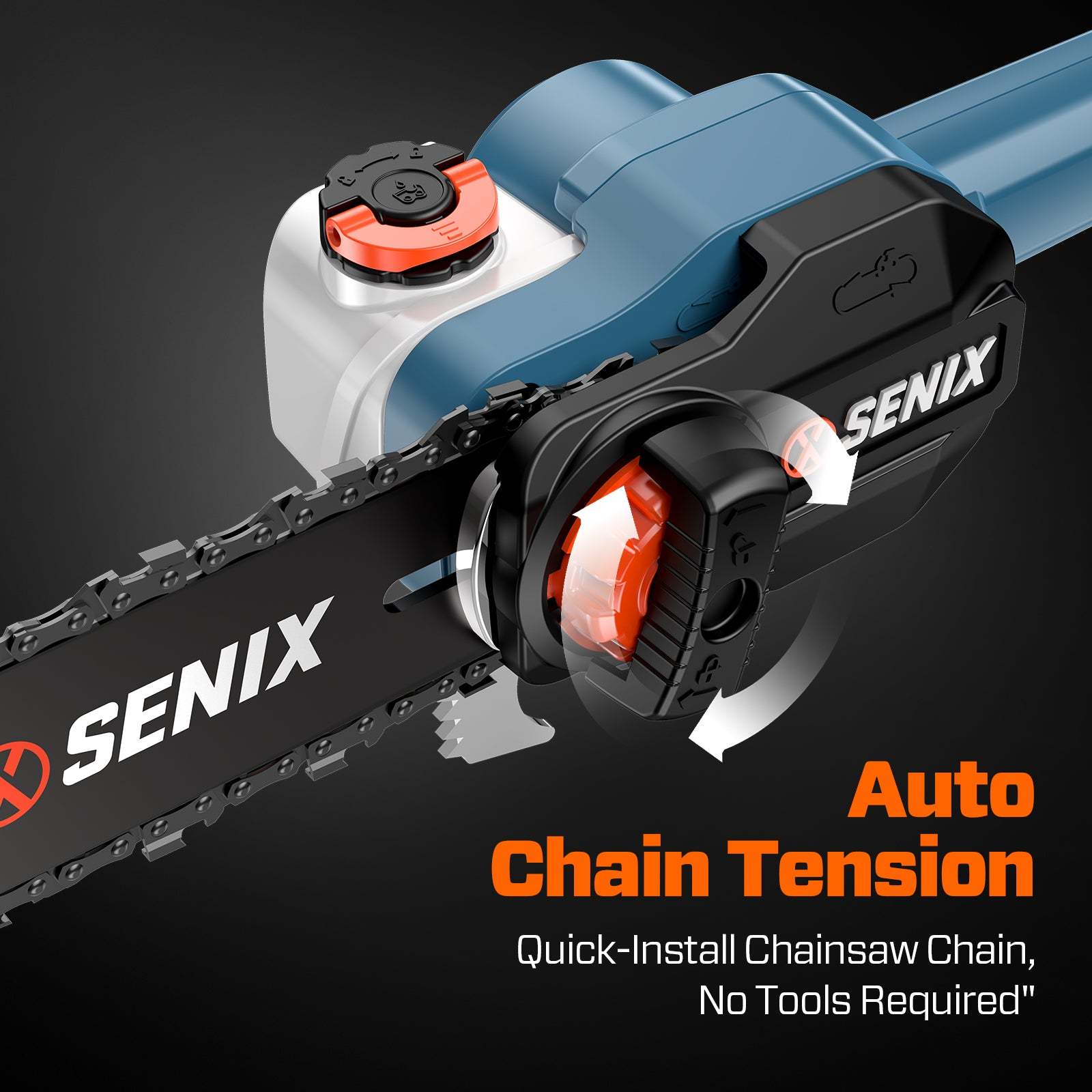 60V Max X6 Brushless Cordless Pole Saw with 3.0Ah Battery & Charger - Lightweight Tree Trimming Tool for Yard Maintenance and Landscaping