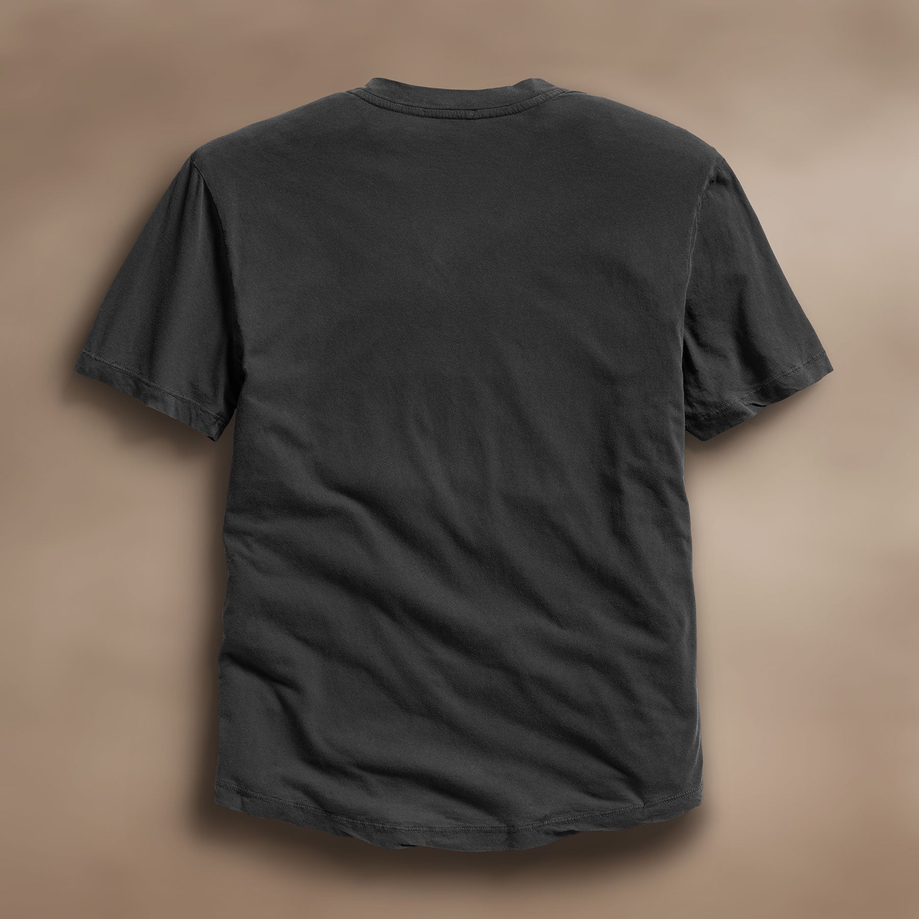 Carbon Pigment Clear Jersey V Neck T-Shirt - Soft & Breathable for Casual Wear, Gym, and Everyday Comfort
