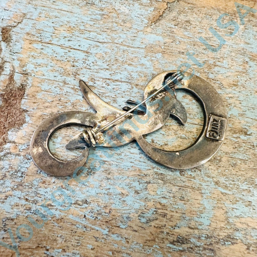 Vintage Mexican Sterling Silver Abalone Swan Brooch Pin - Handmade Jewelry for Women, Unique Gift for Her - Perfect for Weddings, Parties & Special Occasions