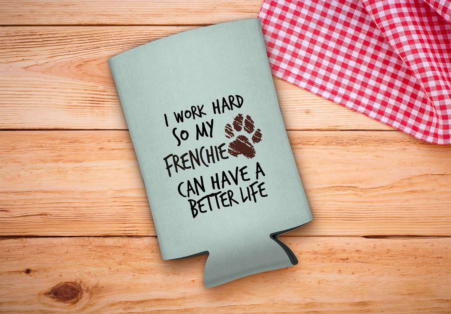 96-Pack Ultra Slim Can Coolers with Paw Print Design - Perfect Gift for Dog Lovers & Men - Keep Drinks Cold for Work, Parties, BBQs & Outdoor Activities
