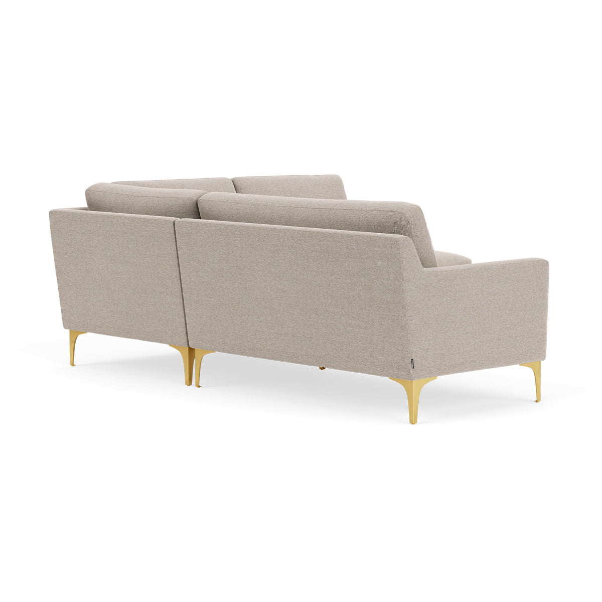 Astha Fabric Right Corner Sofa - Modern L-Shaped Sectional Couch for Living Room, Home Theater & Small Spaces | Comfortable & Stylish Lounge Furniture